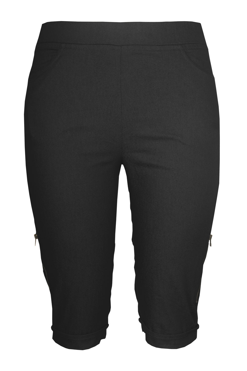 Cafe Latte Zip Short Black CLM167