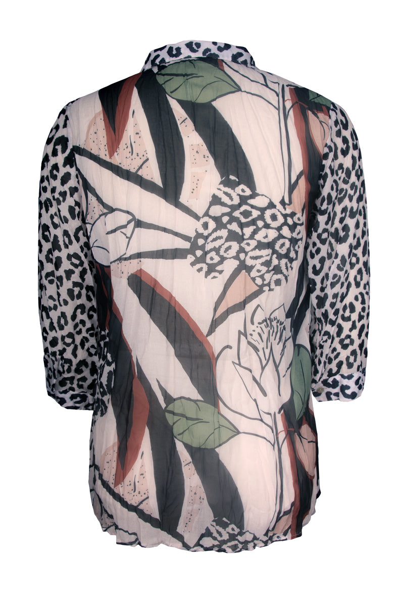 Cafe Latte Collage Nat Shirt CLm479