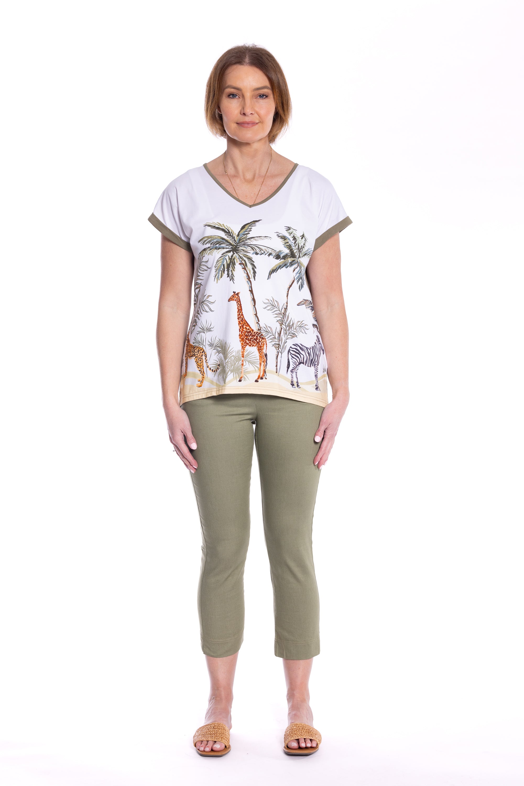 Cafe Latte Africa Tee CLM482