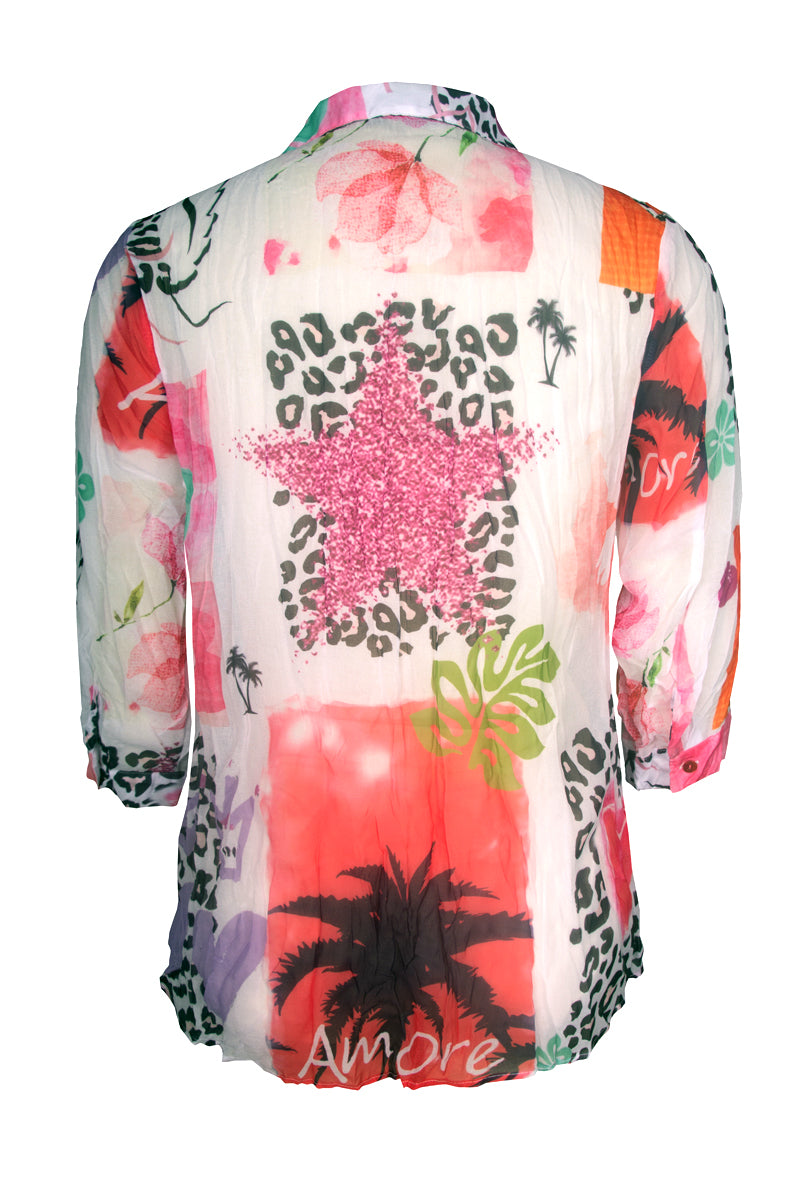 Cafe Latte Pink Shirt CLM488