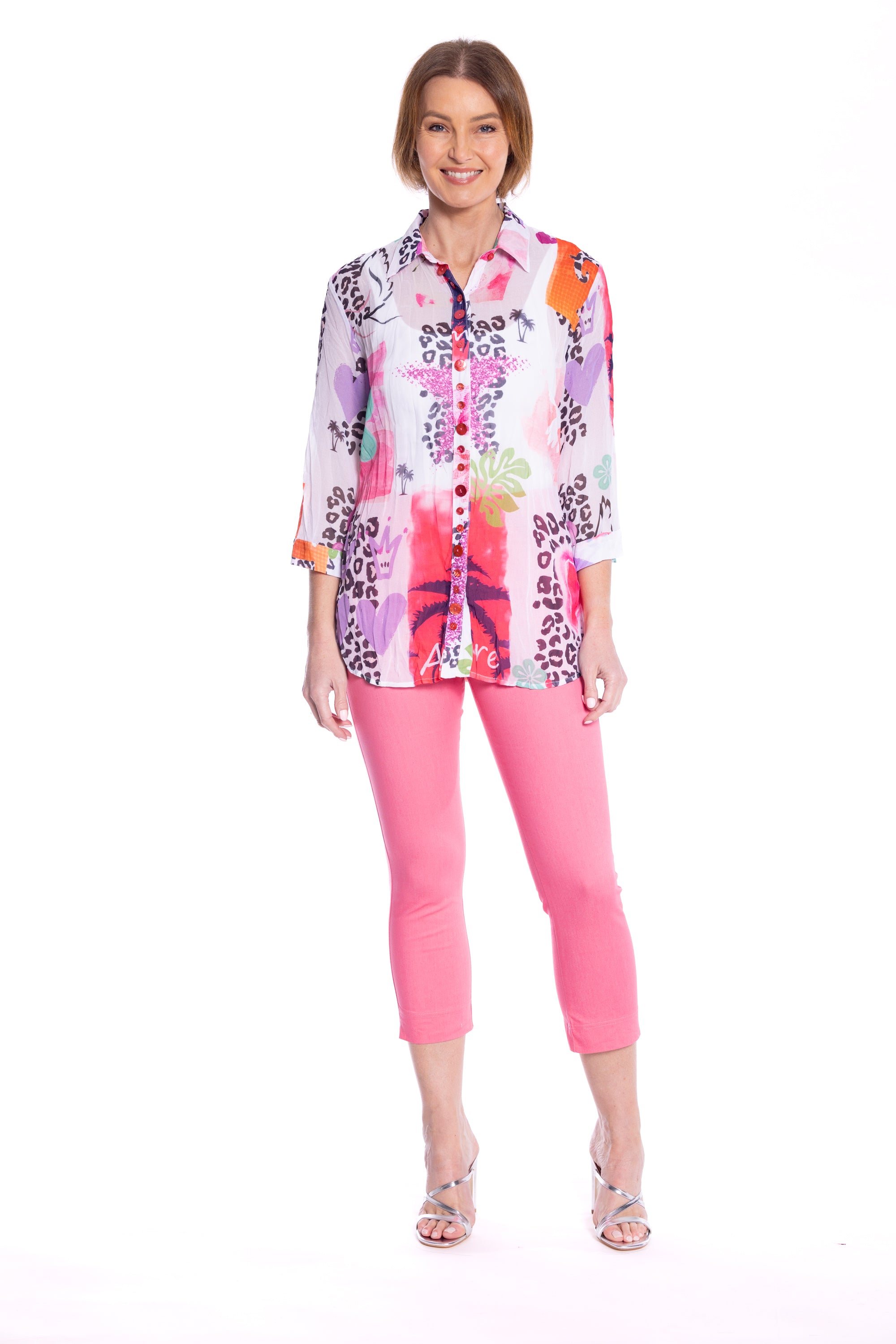 Cafe Latte Pink Shirt CLM488