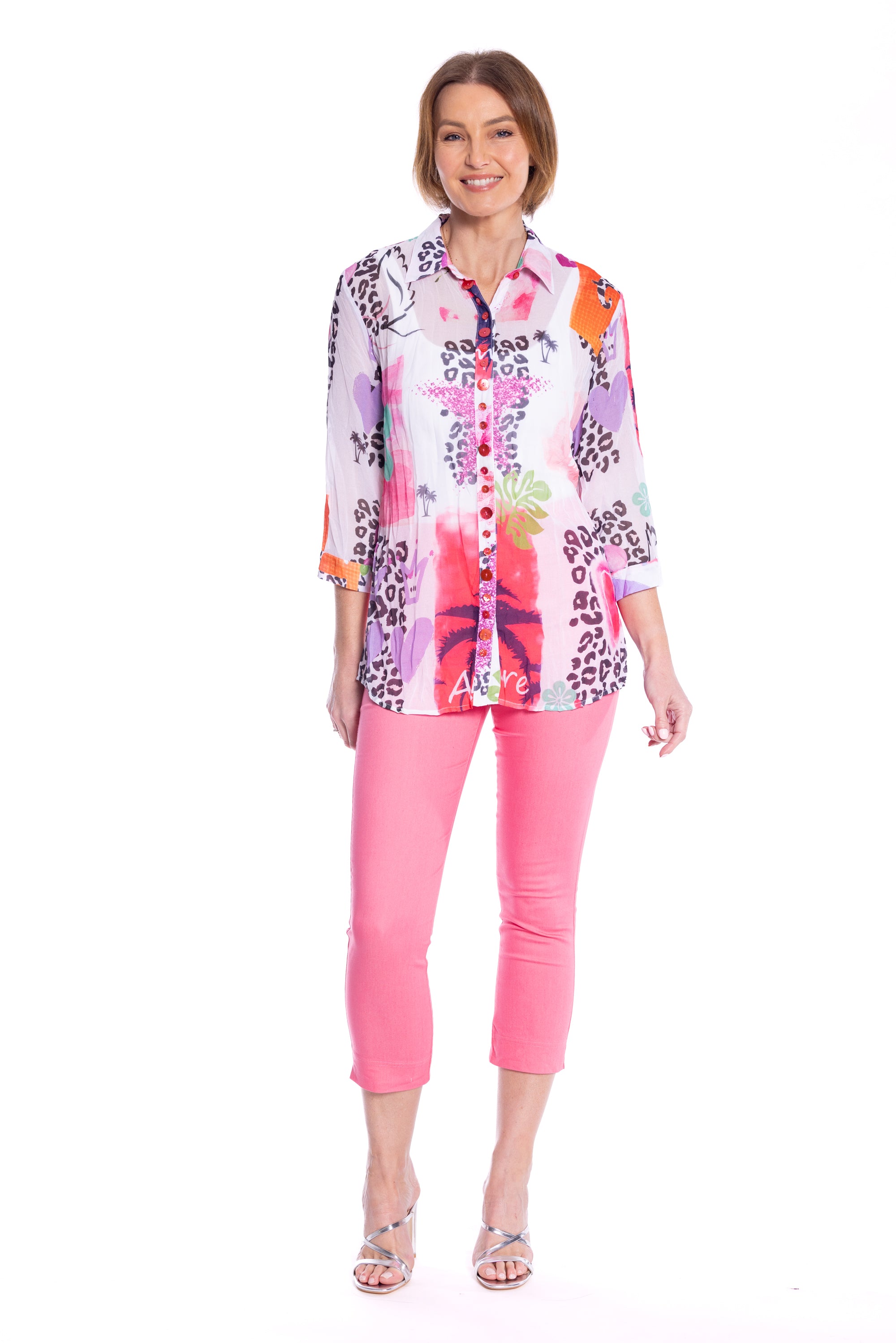 Cafe Latte Pink Shirt CLM488