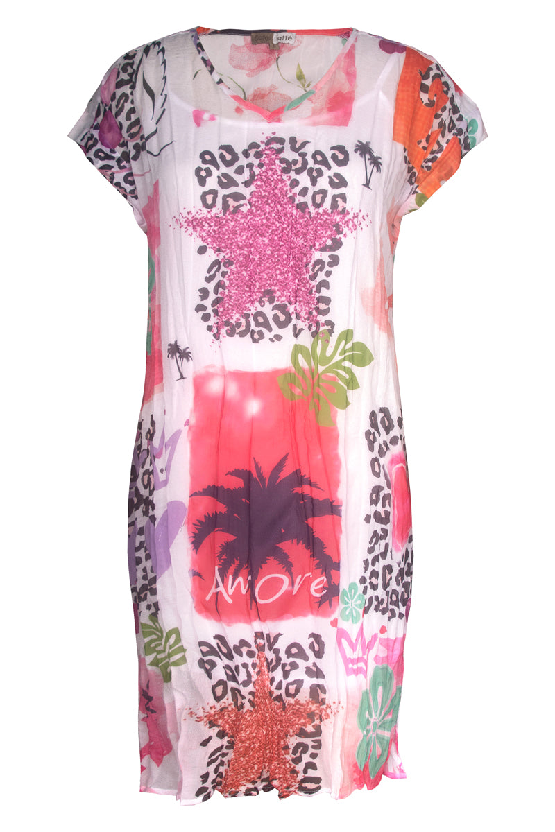 Cafe Latte Pink Art CLM489