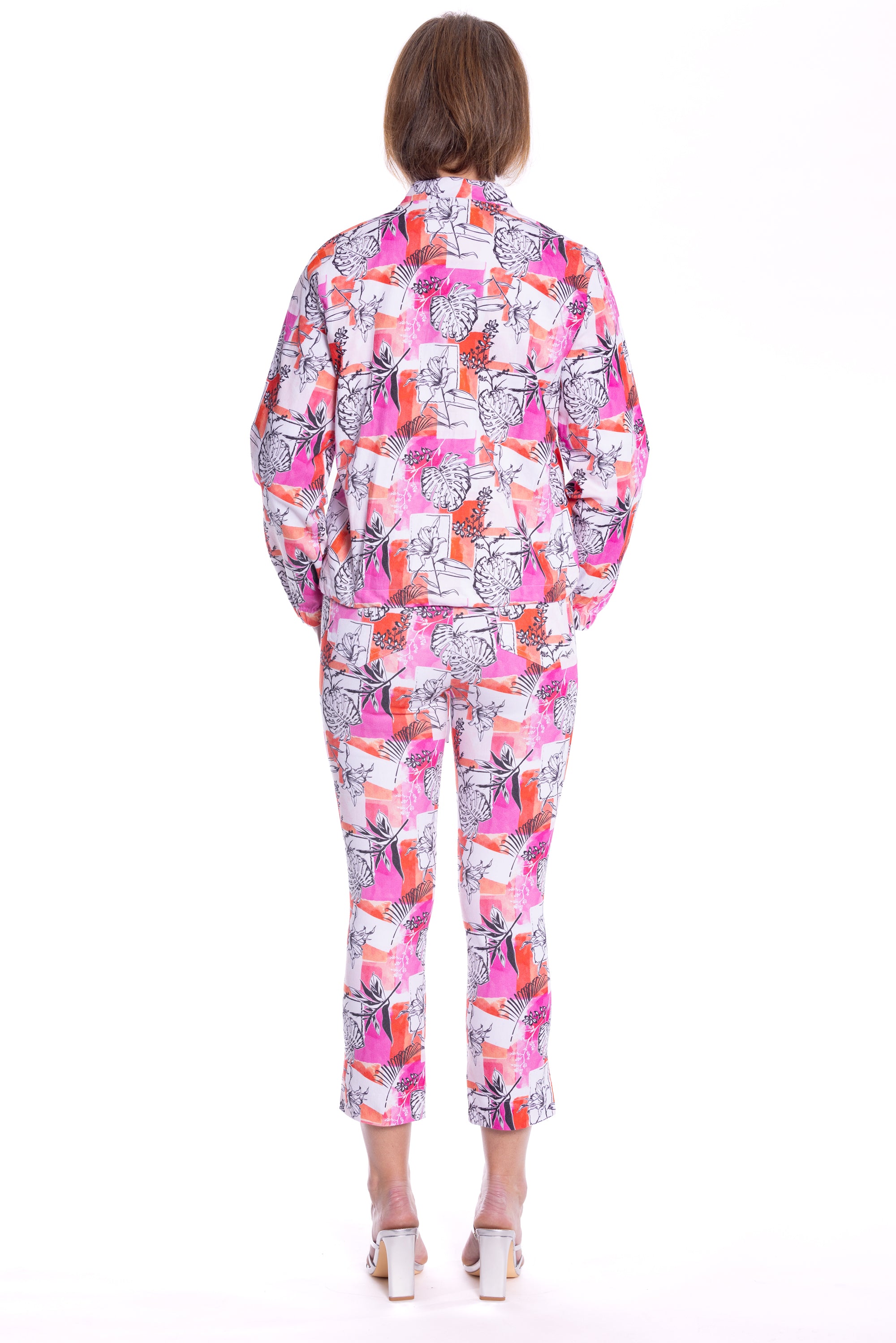 Cafe Latte Pink Print  CLM490
