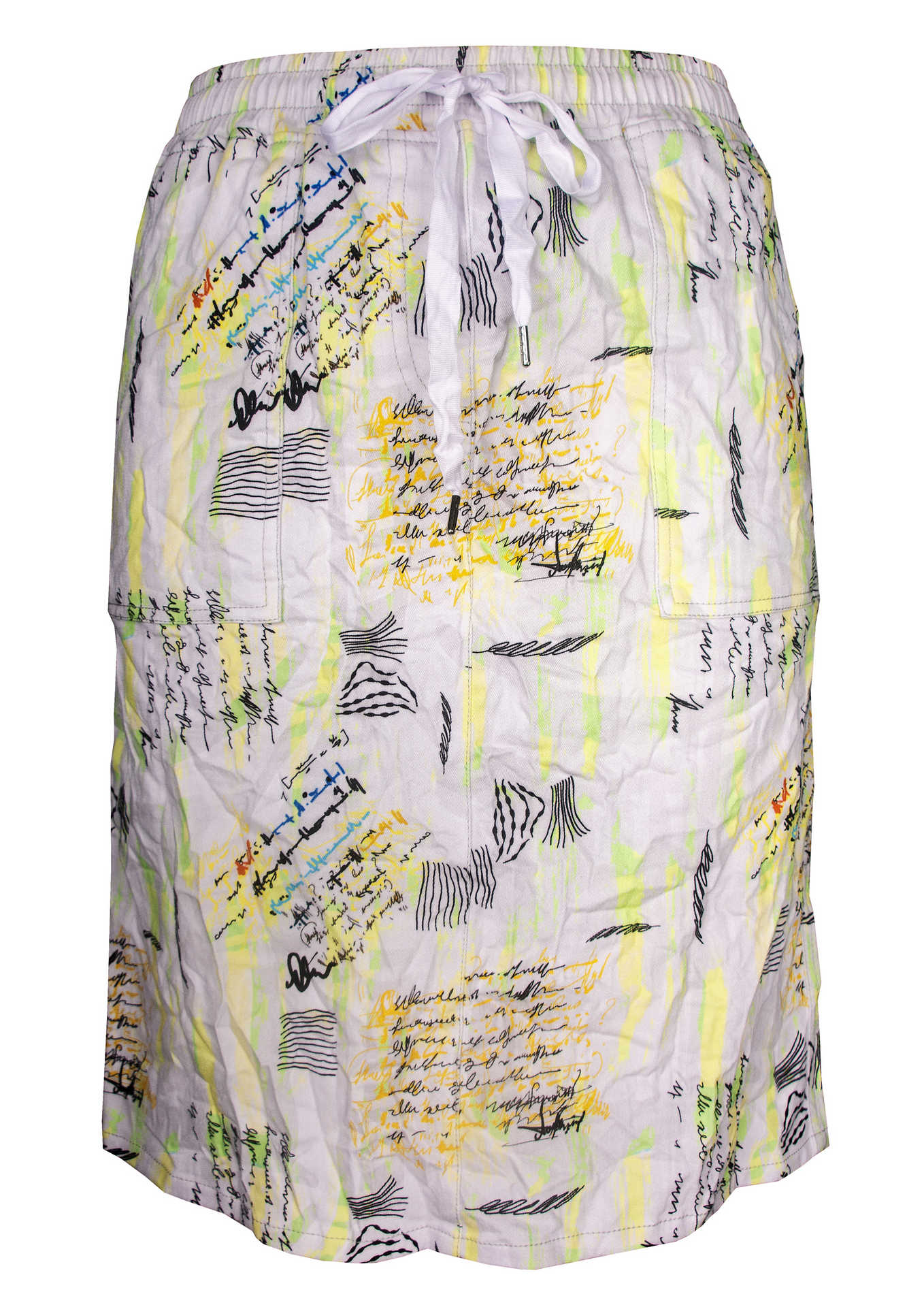 Cafe Latte Lemon Graffiti Skirt CLM497