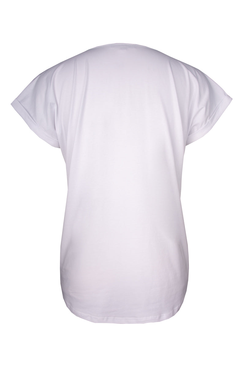 Cafe Latte Building Tee CLM505