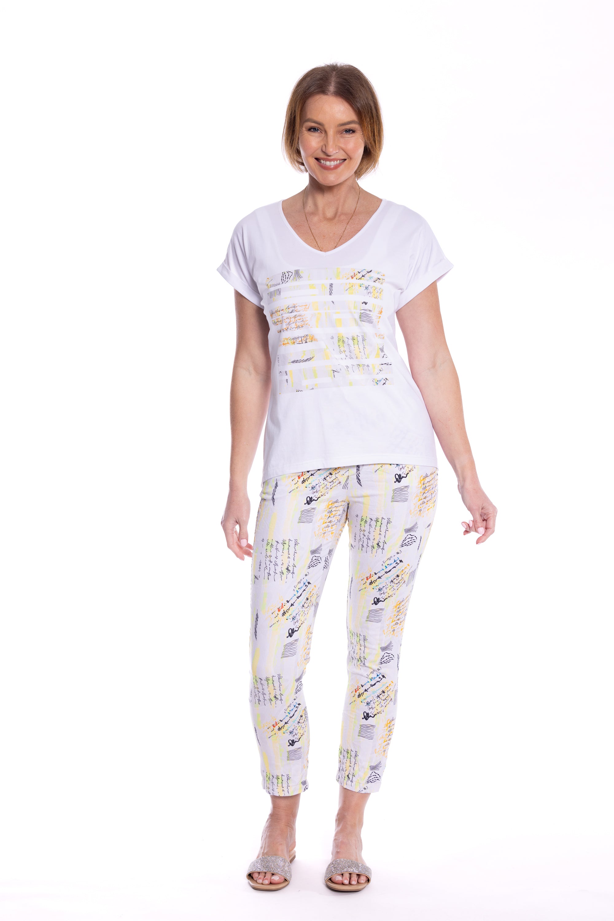 Cafe Latte Graffiti  Pant CLM498