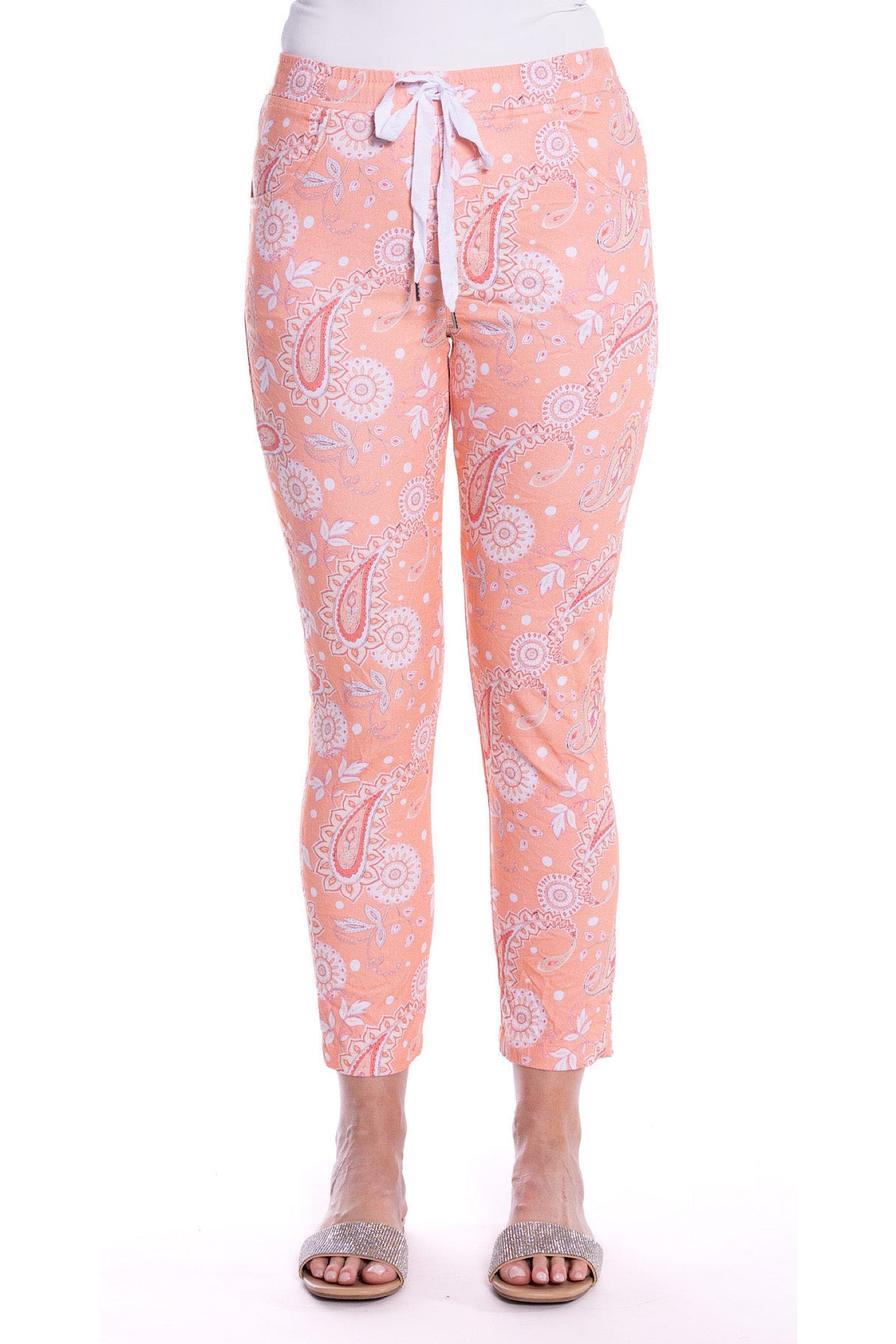Cafe Latte Paisley Pant CLM498