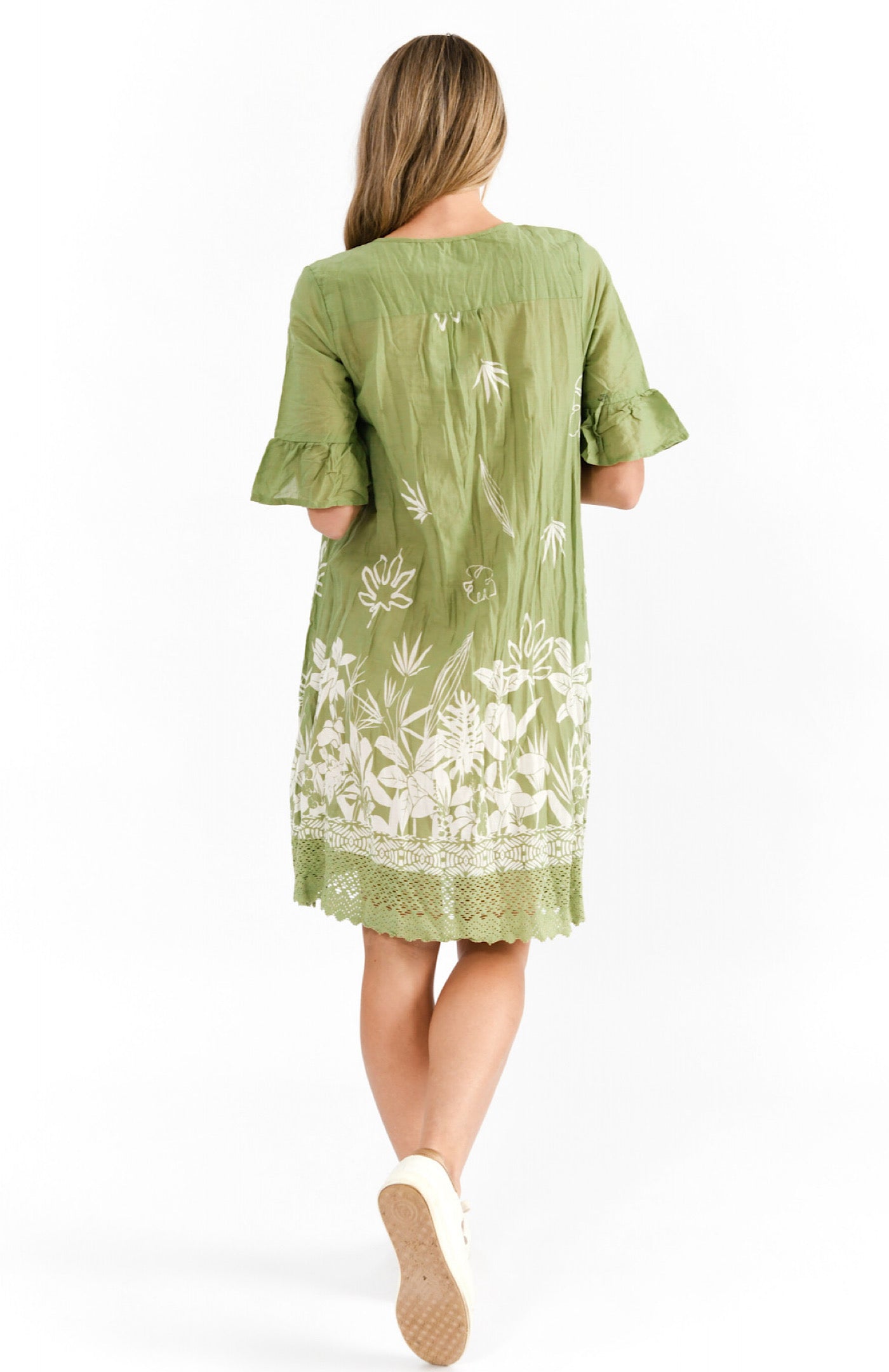 One Summer Hannah Trop Border Olive