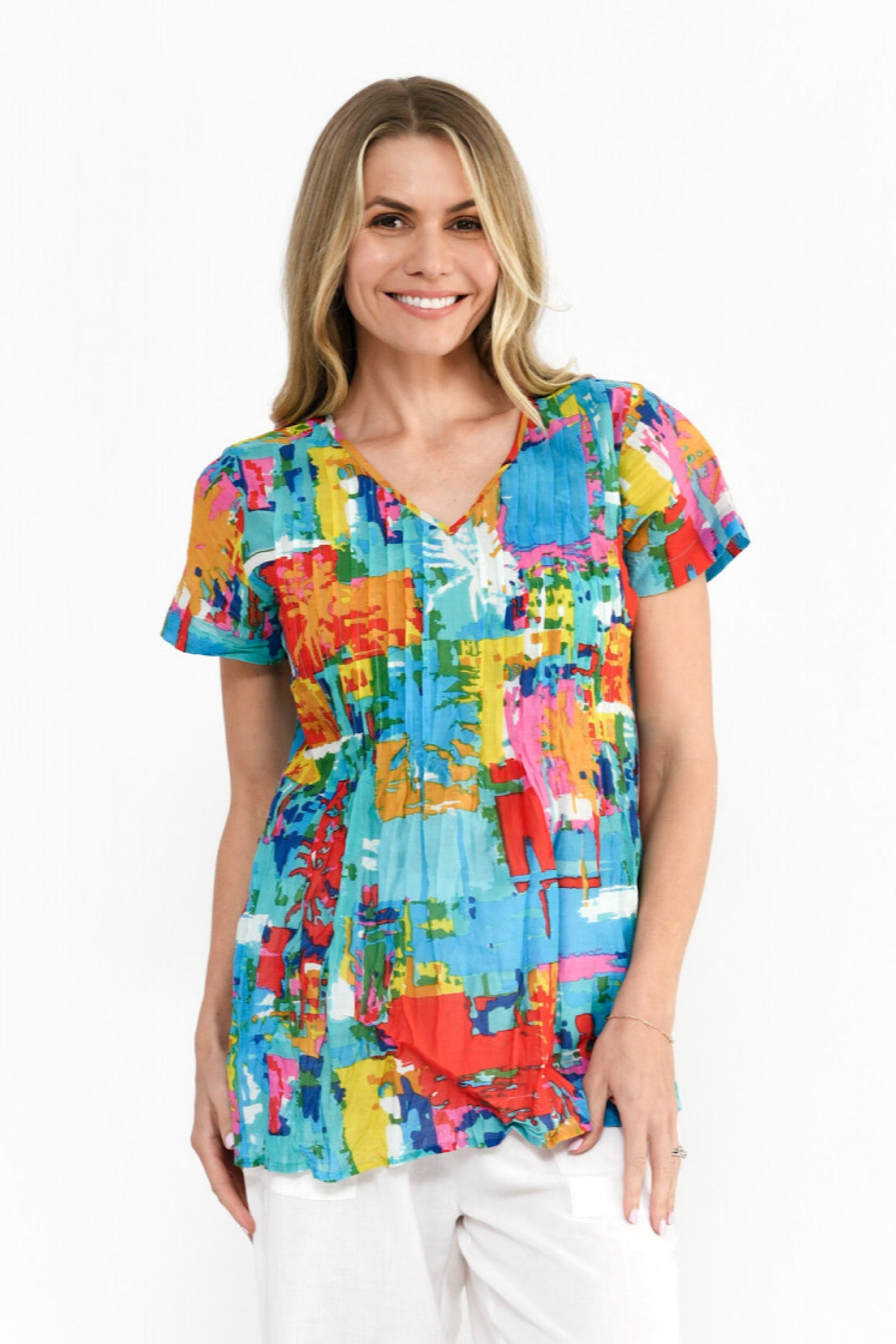 One Summer Kayla Painted Palms