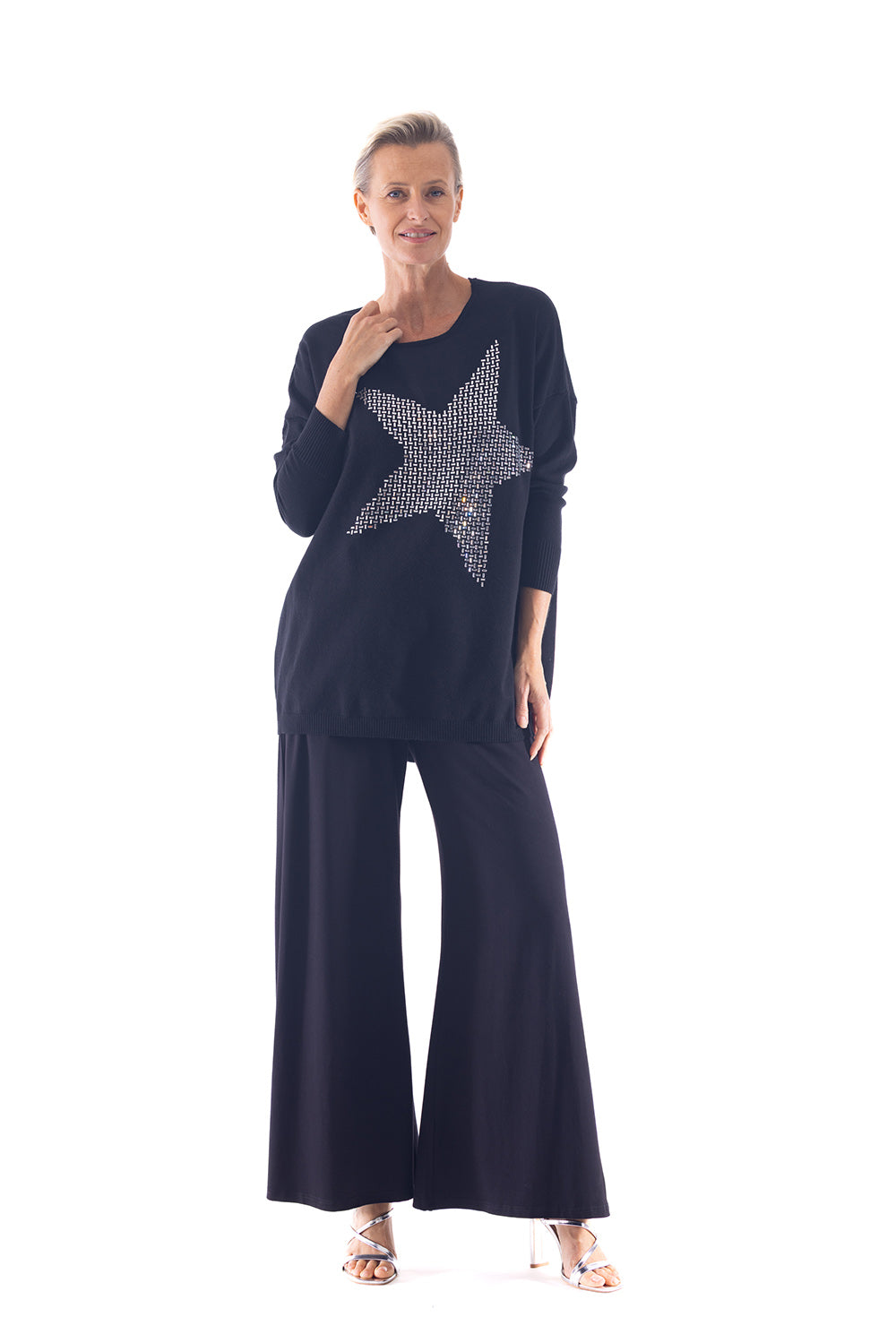 Cafe Latte Black Bamboo Pant Clm528