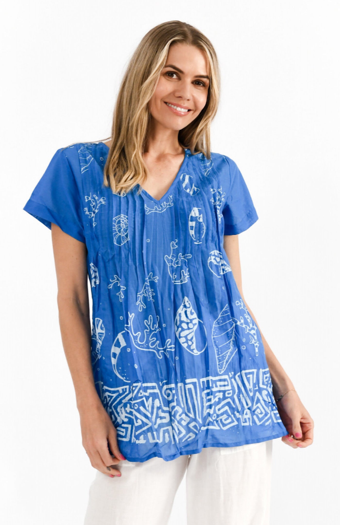 One Summer Kayla Cobalt Border