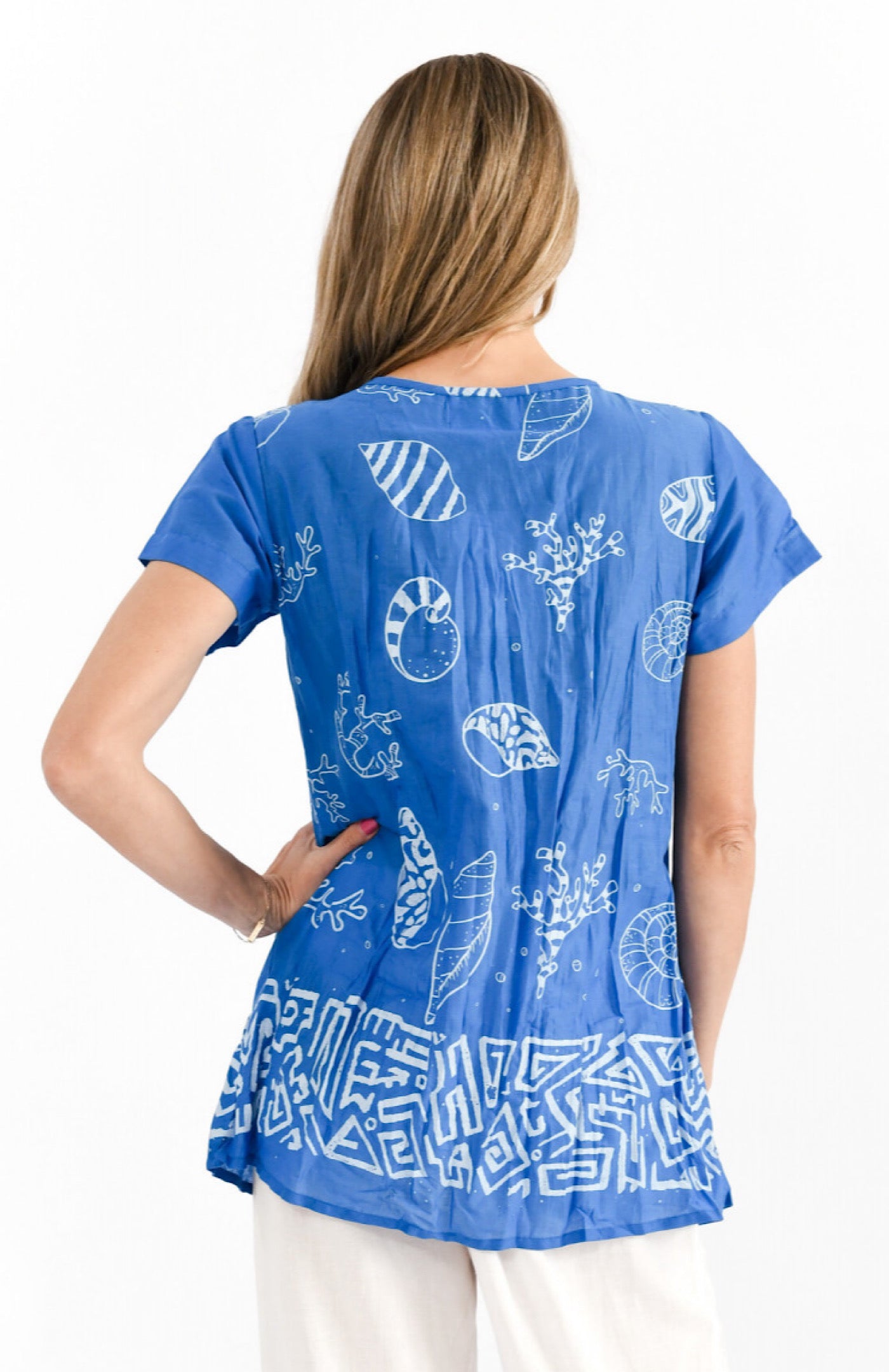 One Summer Kayla Cobalt Border