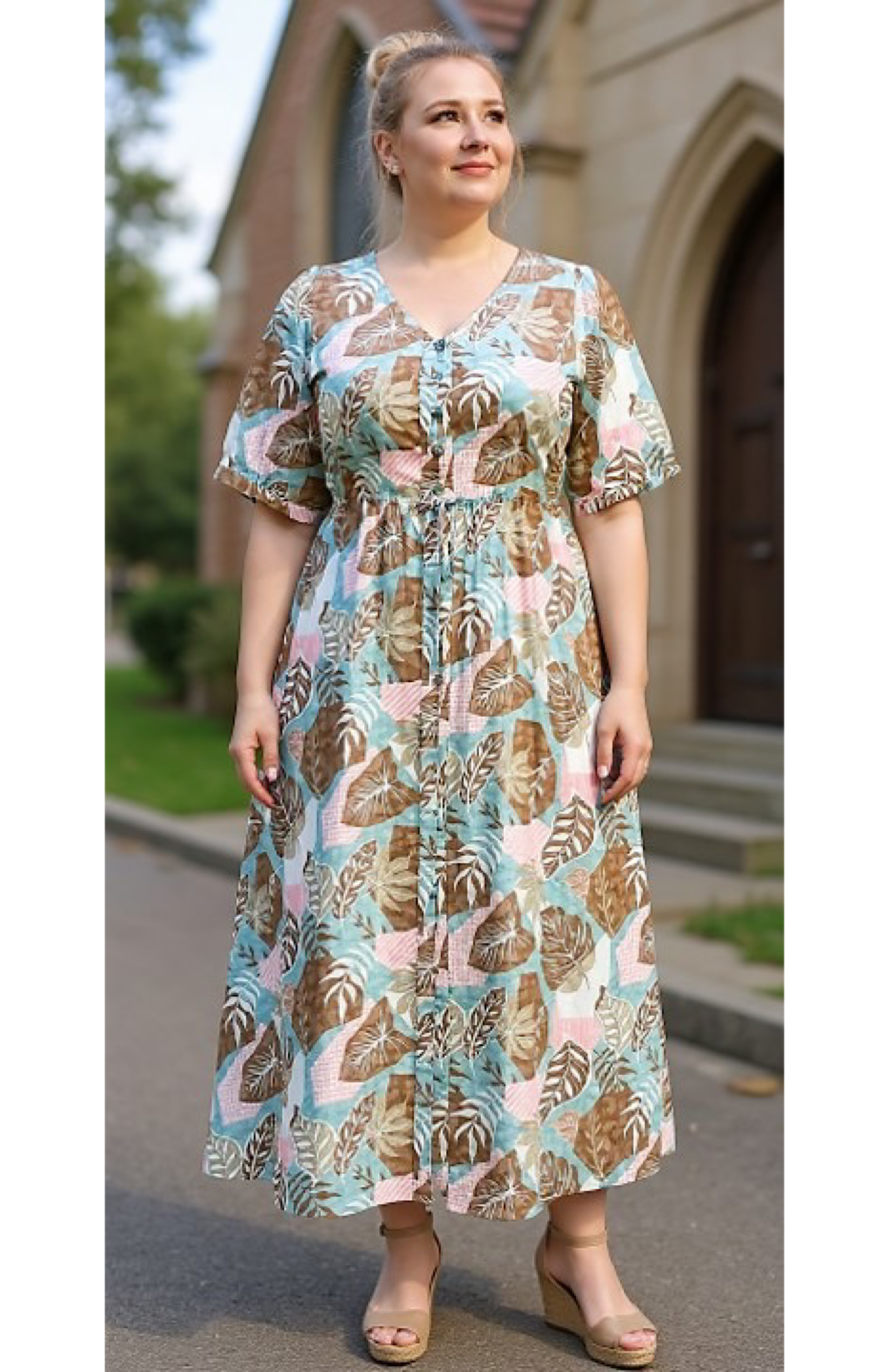 Cafe Latte Mocha Dress CLM564