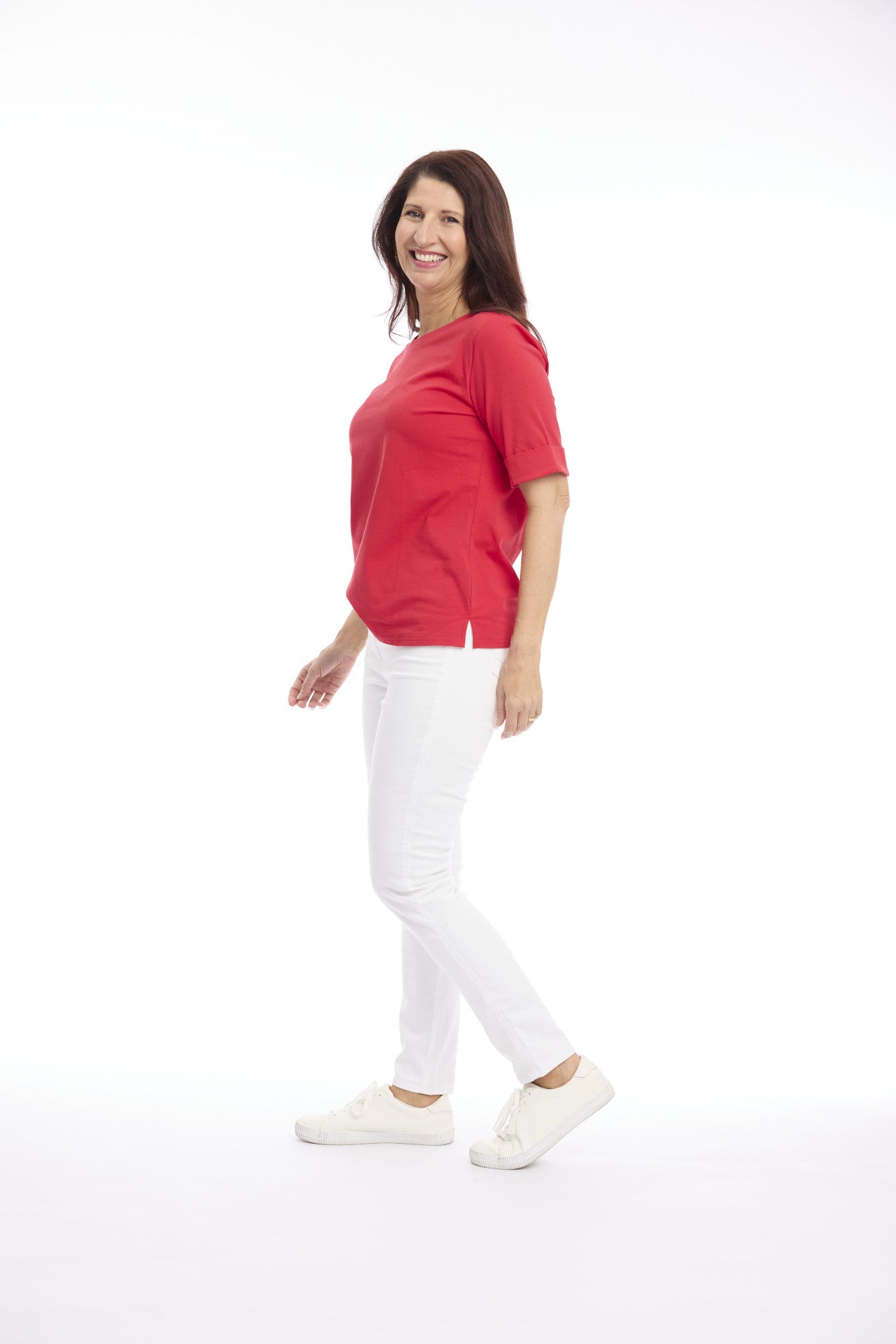 Cafe Latte Red Tee CLM215