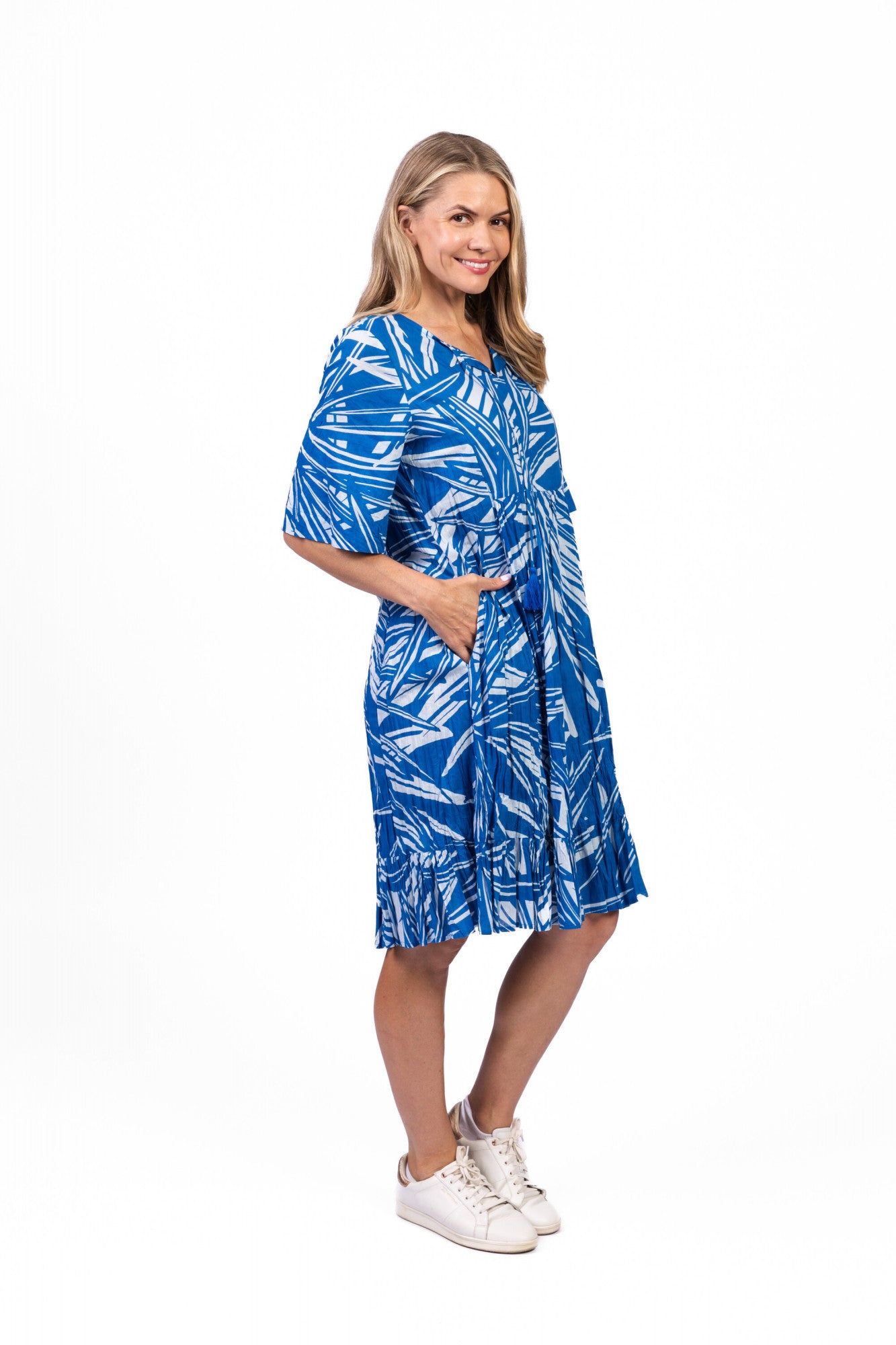 One Summer Charli Mono Jungle Blue DW127J