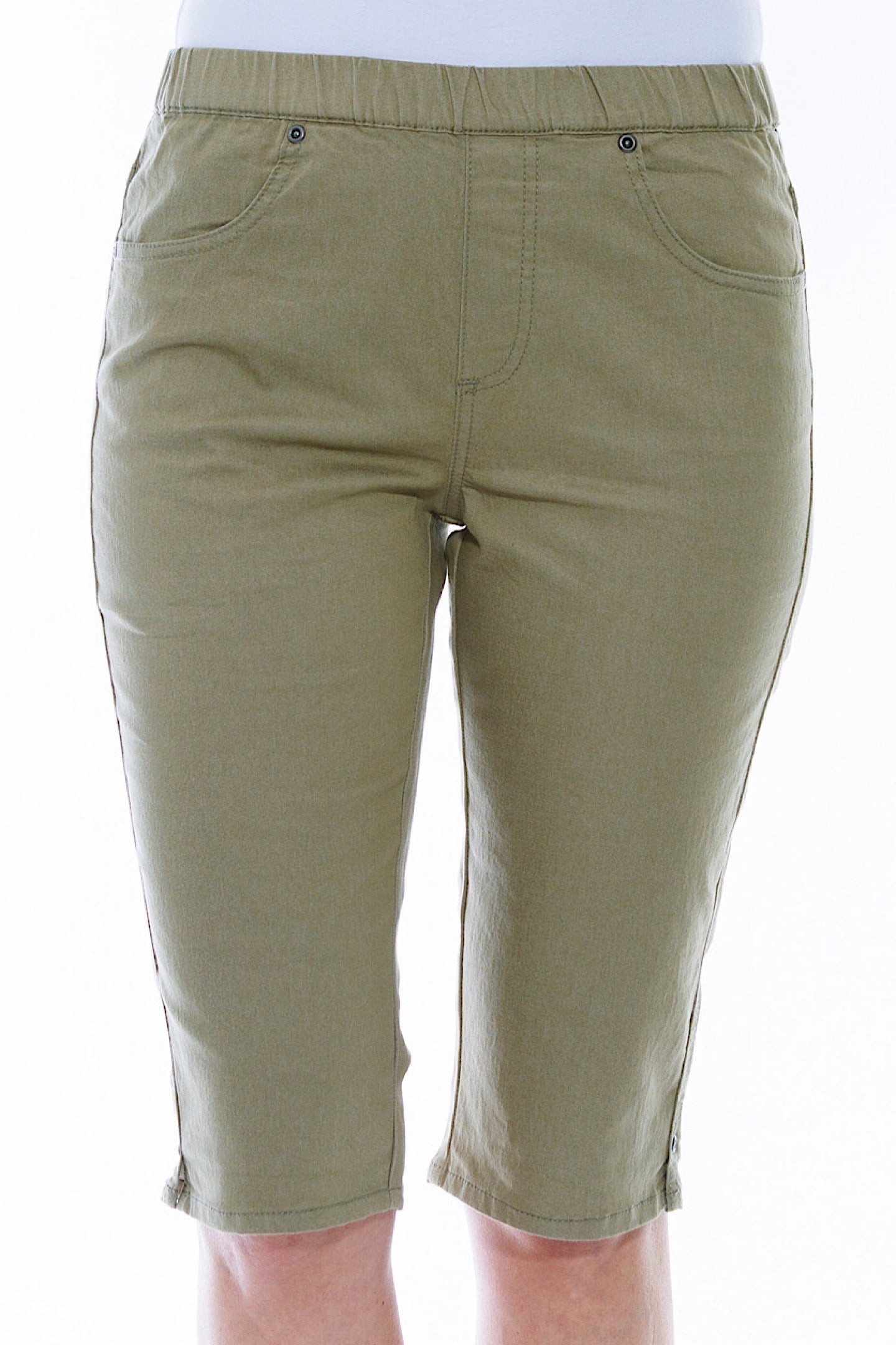 Cafe Latte Shorts Khaki CLW554