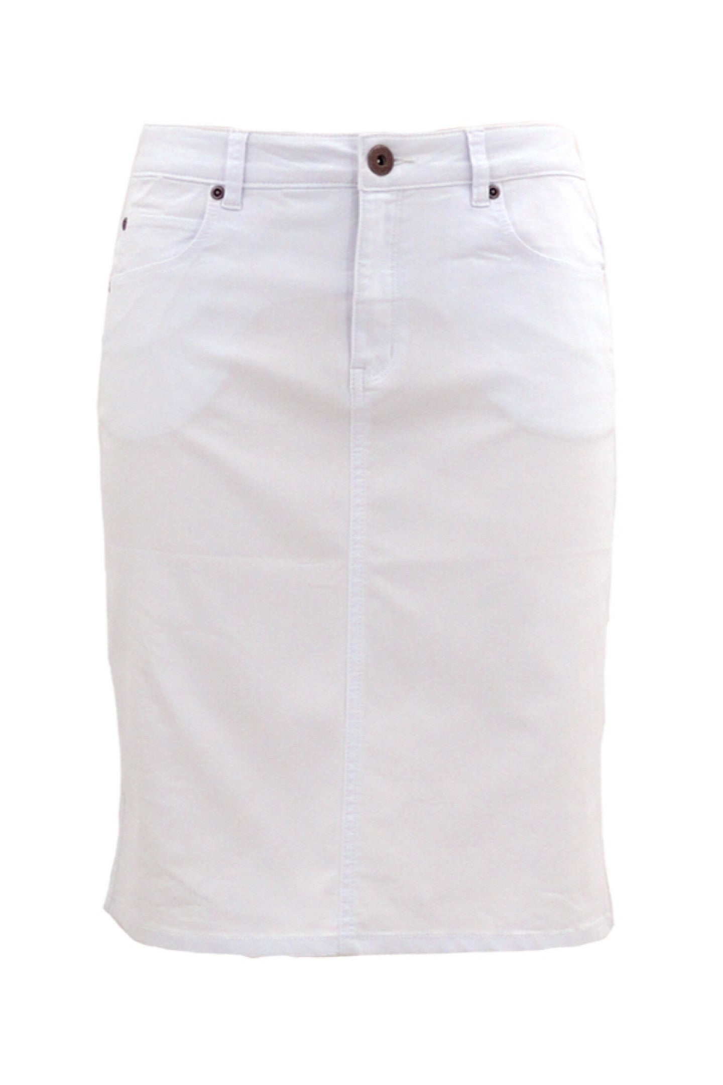 Cafe Latte White Skirt CLM165