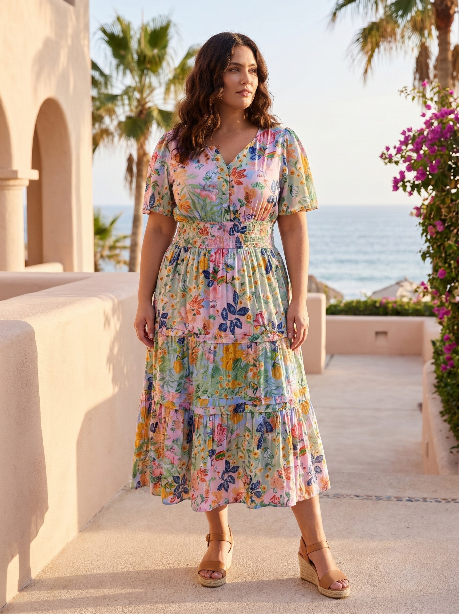 Orientique Sur Mer Maxi Short Sleeve 91315 - Coming Soon