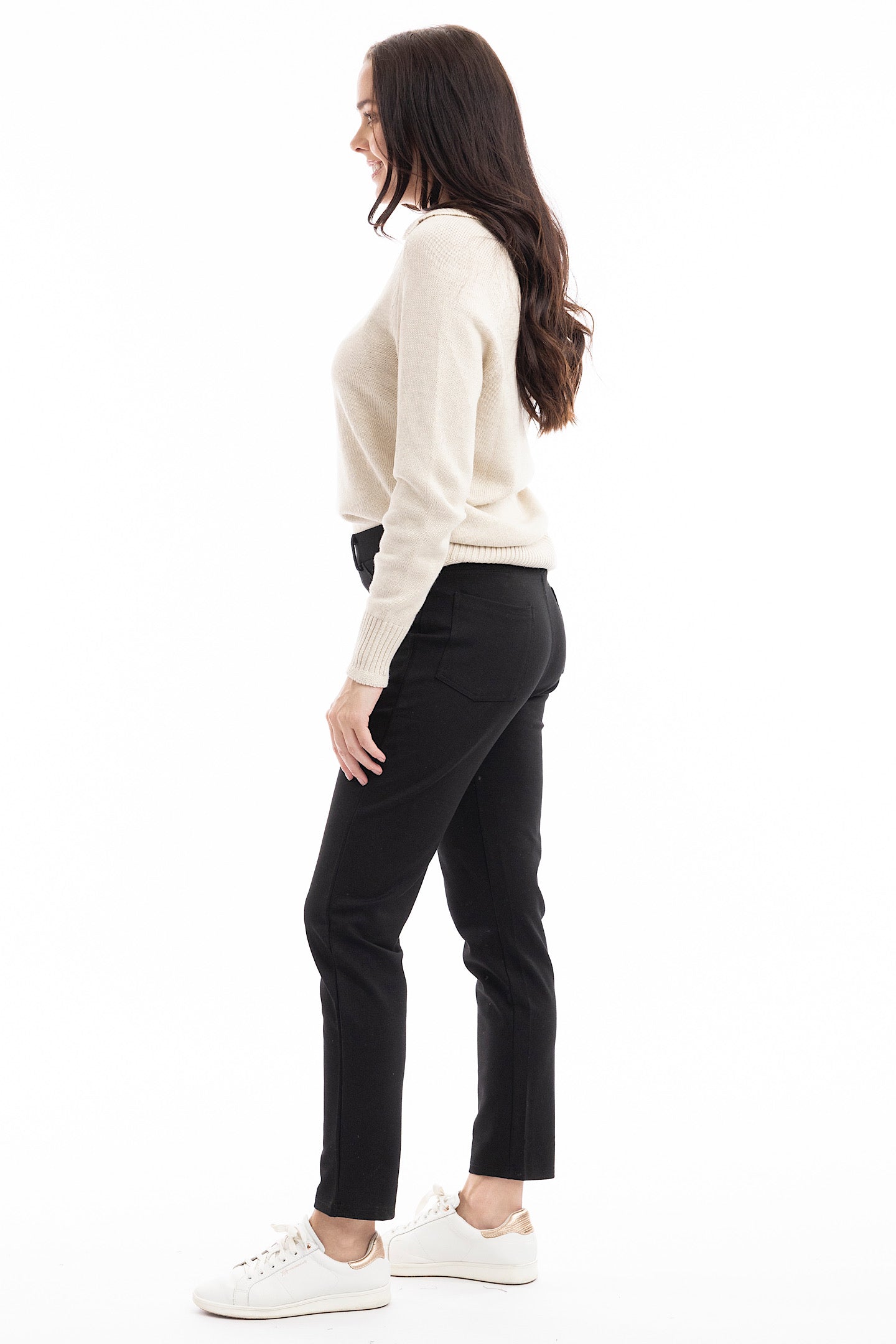 Orientique Ponty Pant Black 4646