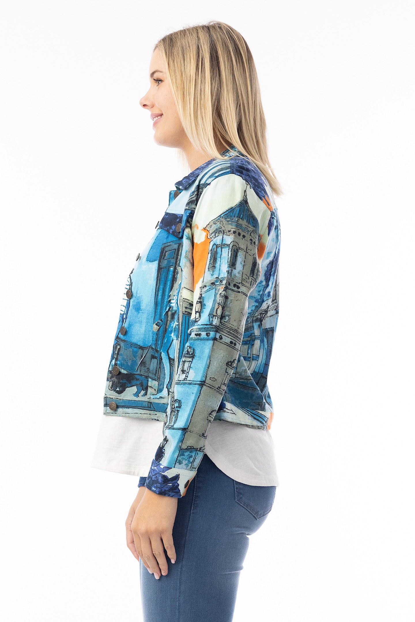 Orientique Tower Blue Jacket 23101TB