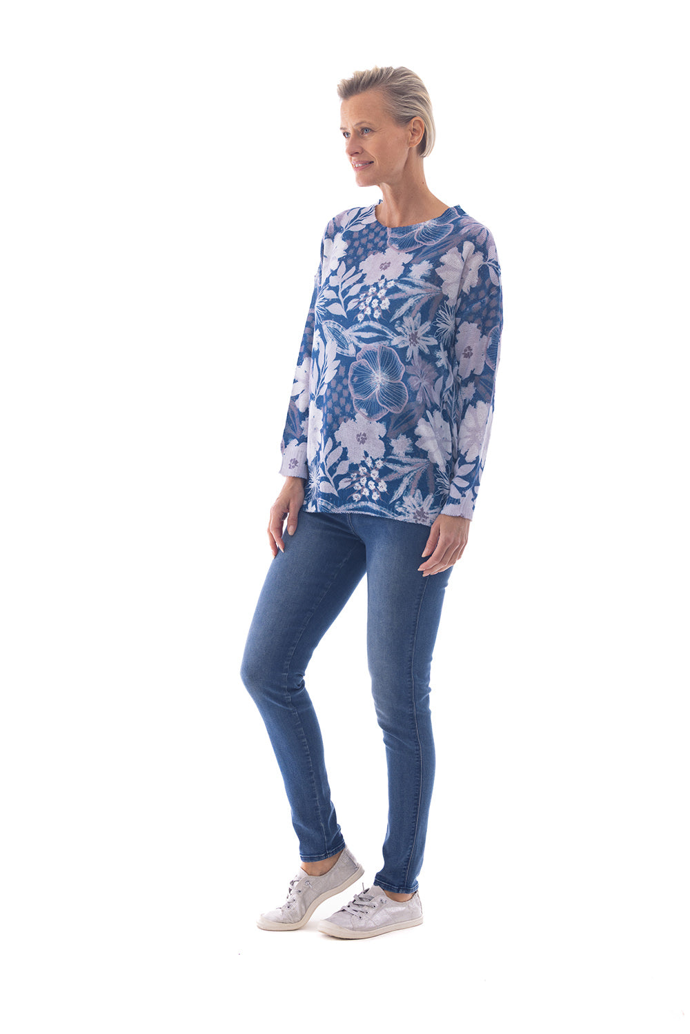 Cafe Latte Denim  Print CLK109