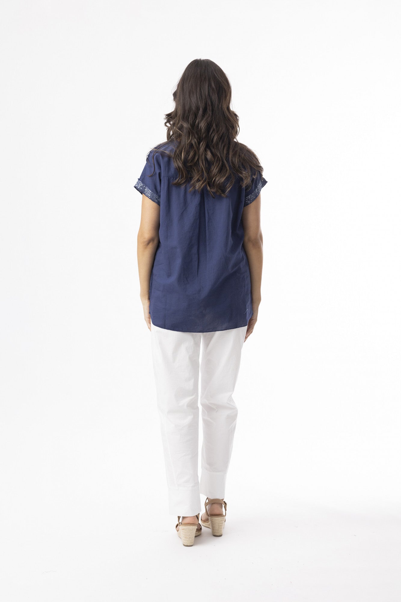 Orientique Floral Navy 42209