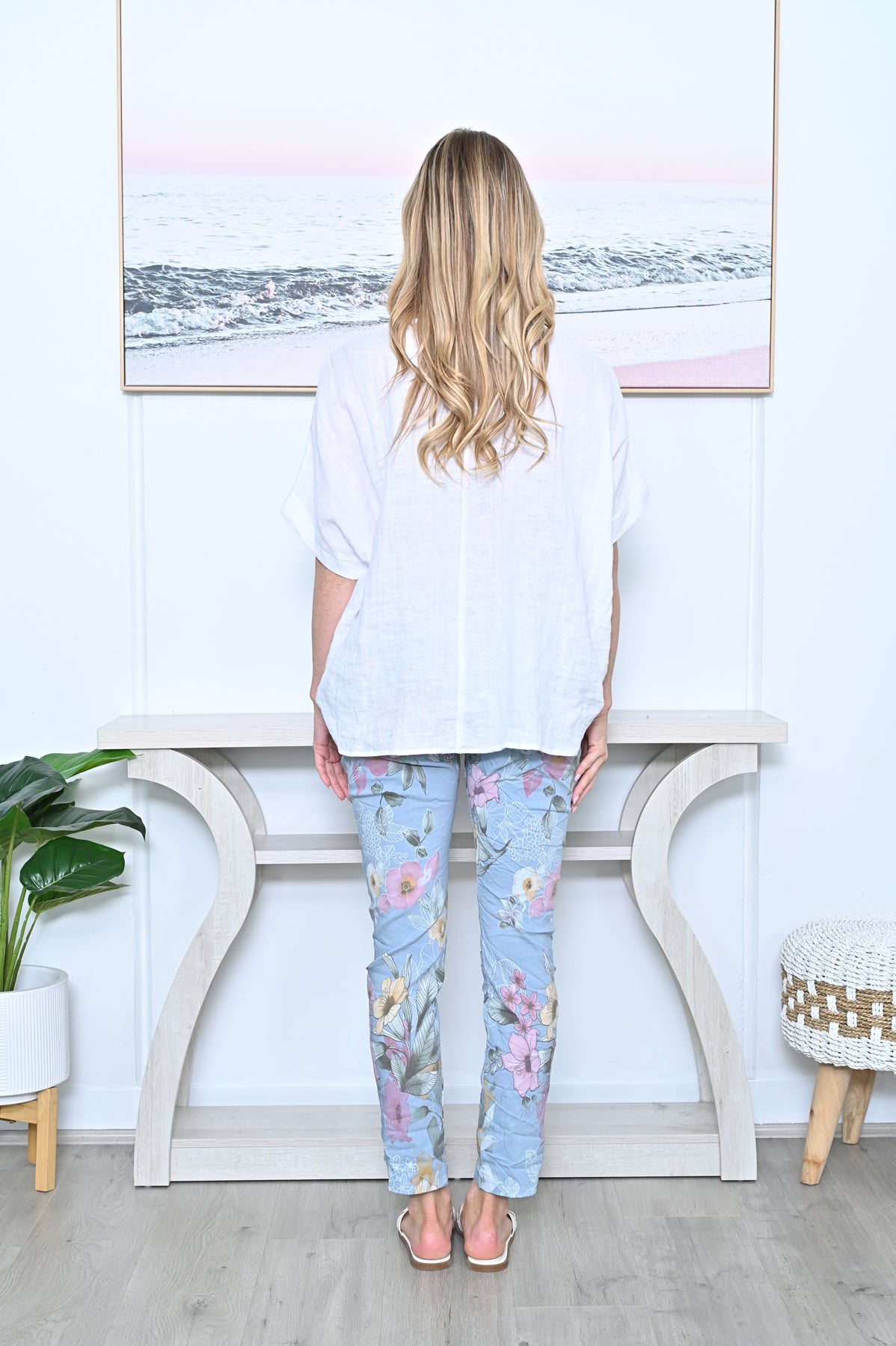 AE Luxe Jean Floral AW410-JN