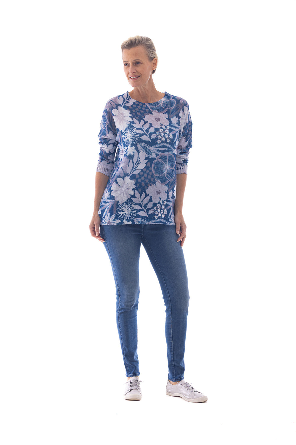 Cafe Latte Denim  Print CLK109