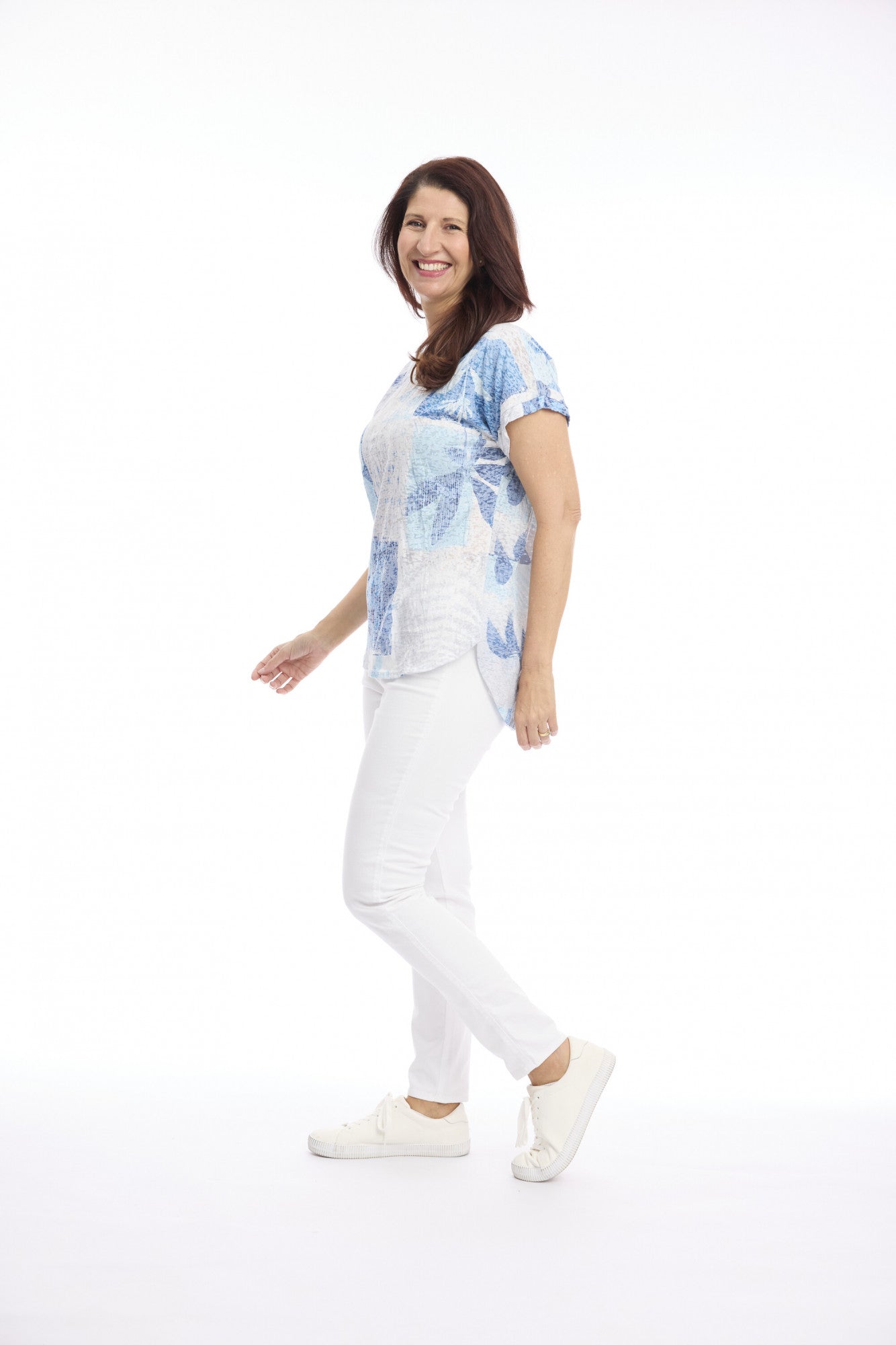 Cafe Latte Blue Tee CLM586