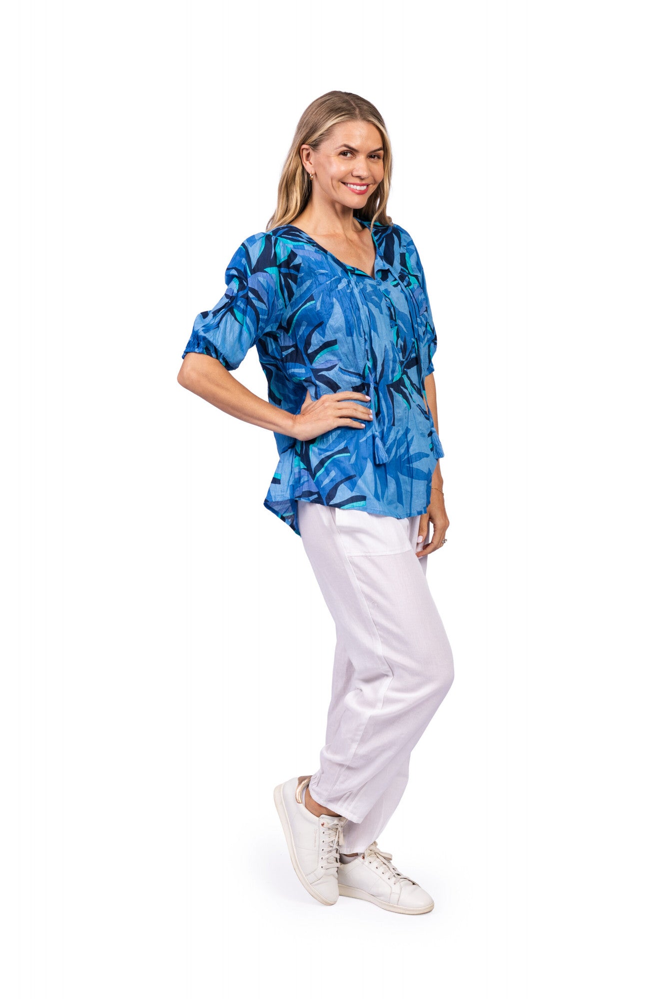 One Summer Tessa Geo Leaves DW124J