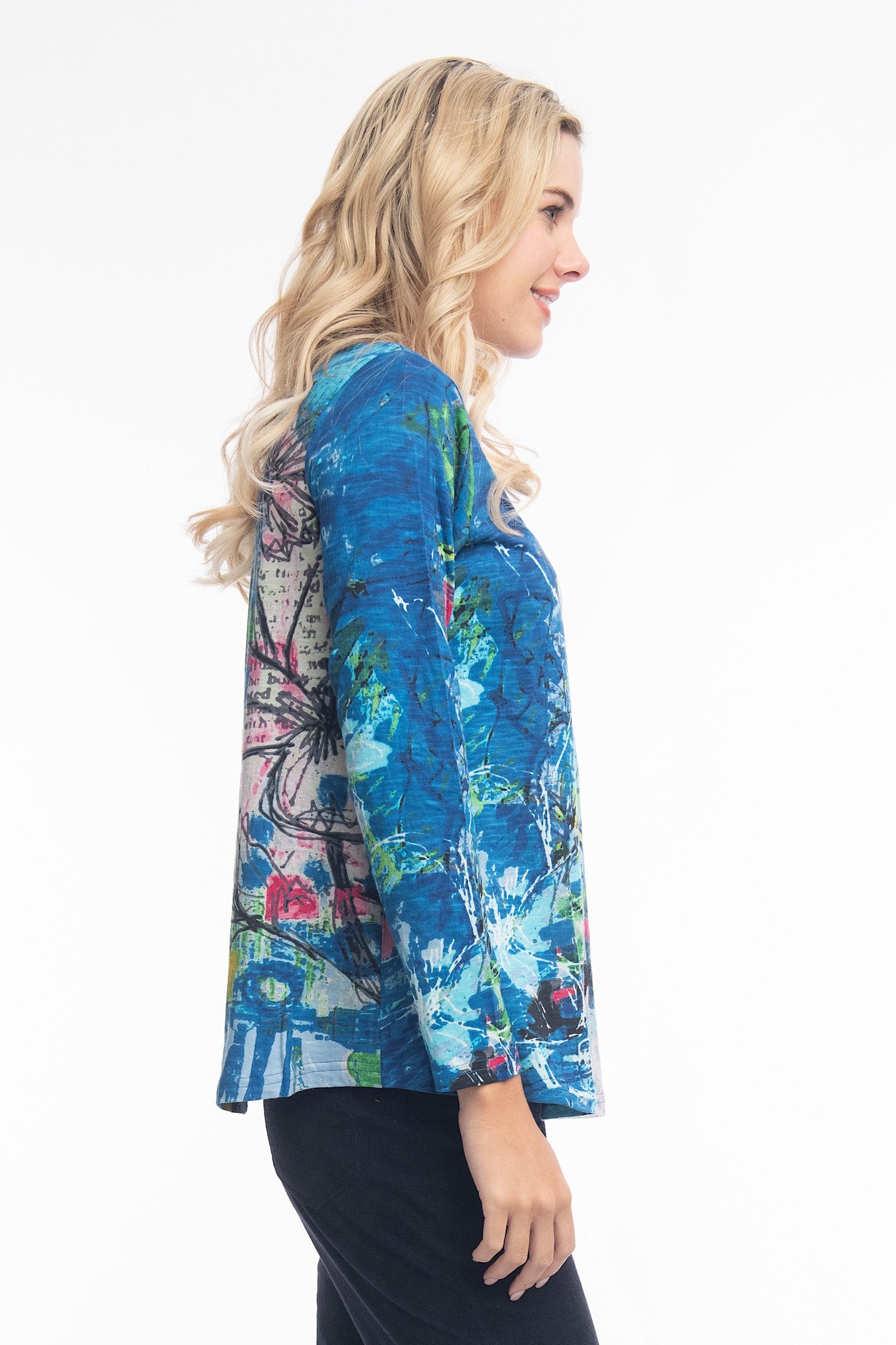 Orientique T-shirt Happy Place 22903