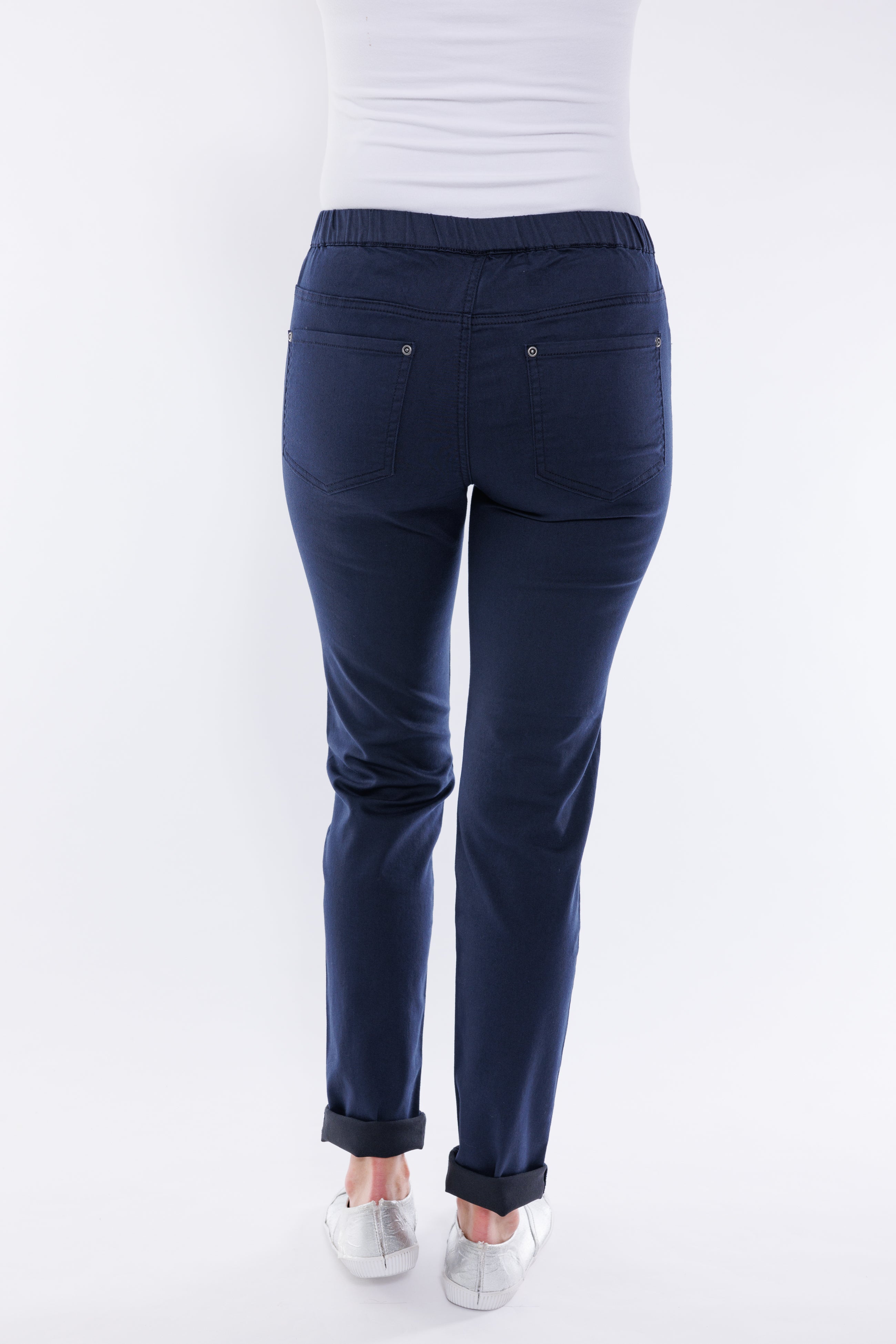 Cafe Latte Navy  Pant CLW556