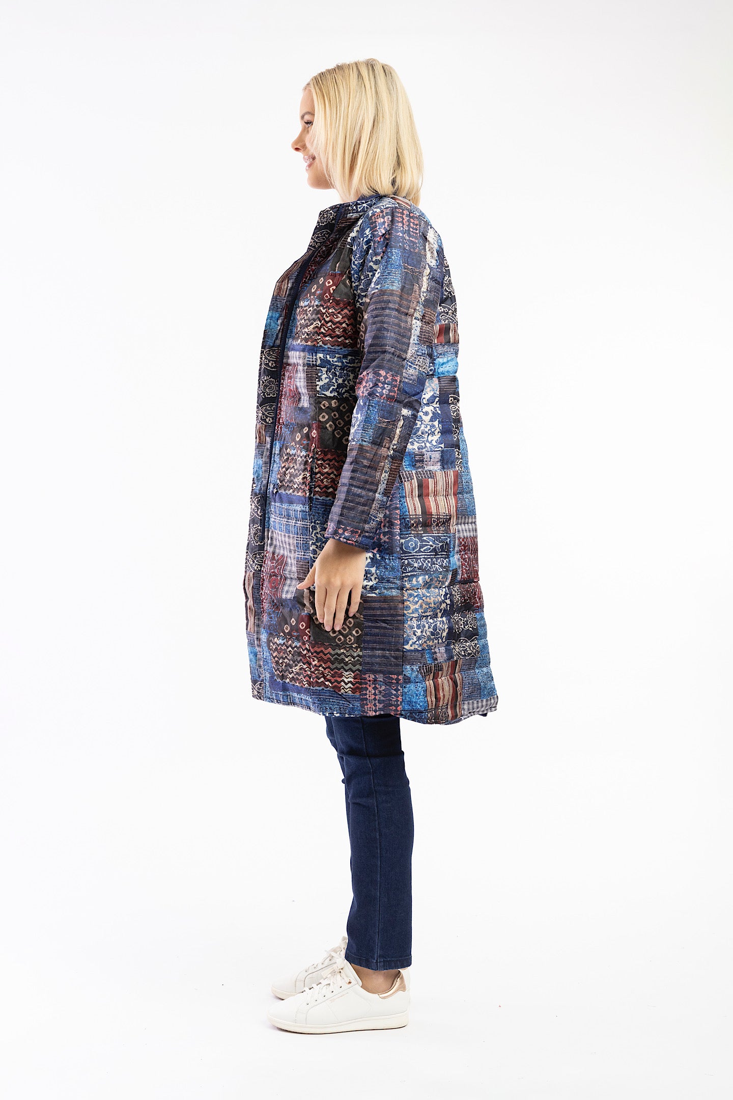 Orientique Kantha Puffer 3245