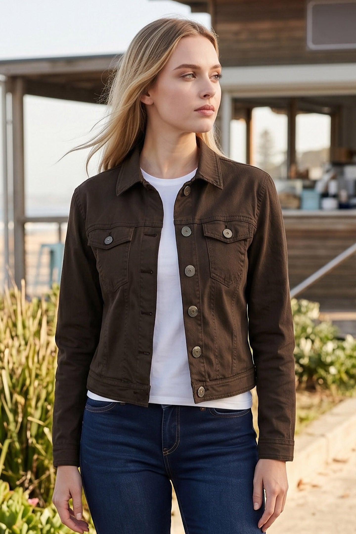 Cafe Latte Chocolate Jacket CLM117