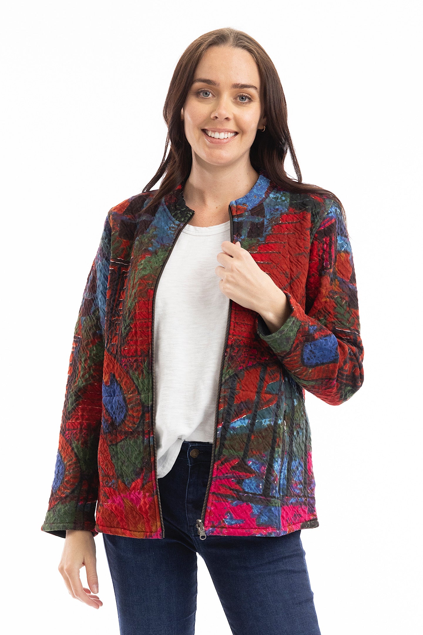 Orientique Jacket Zip Houses 23015