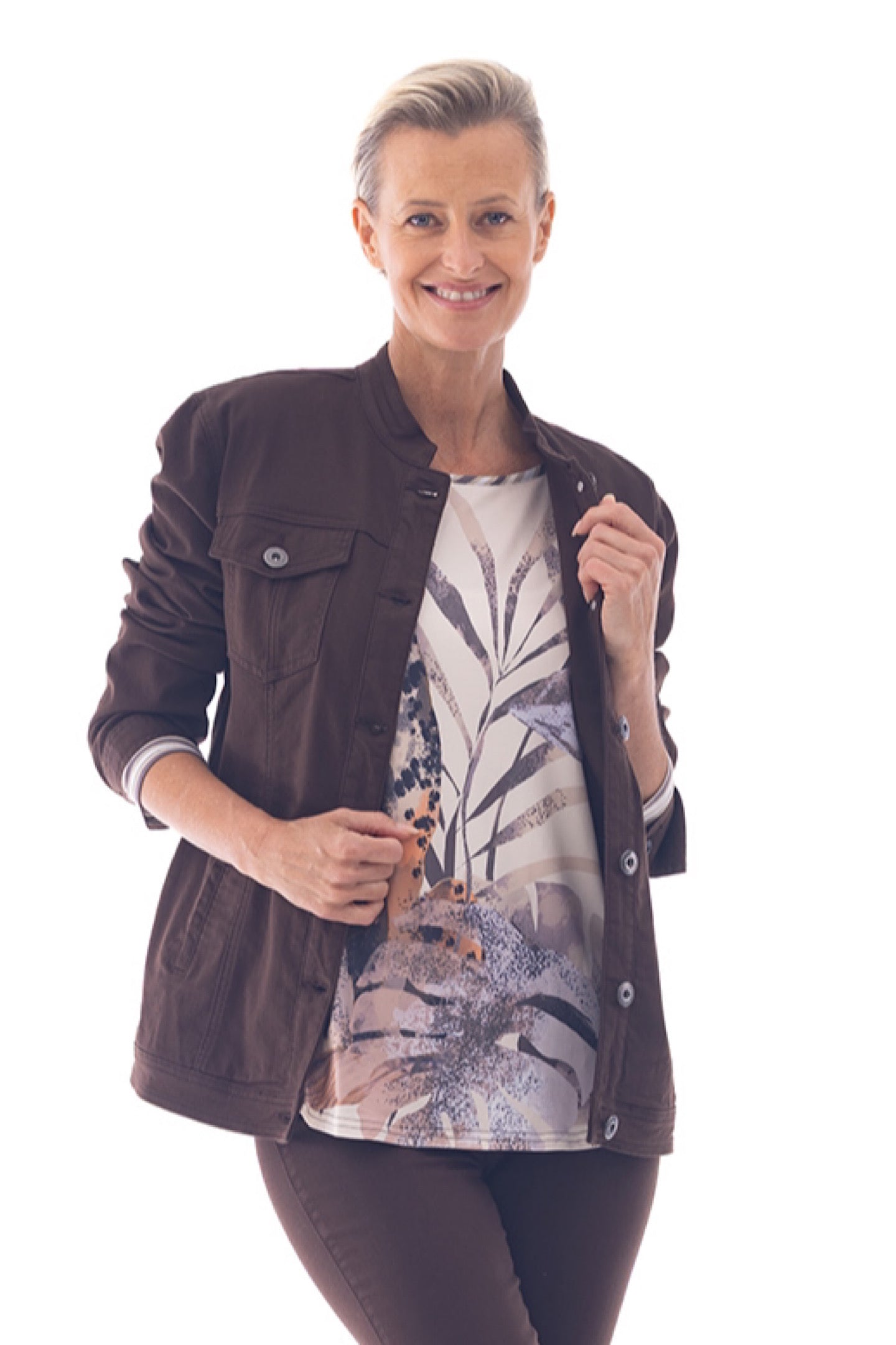 Cafe Latte Jacket Choc CLM414