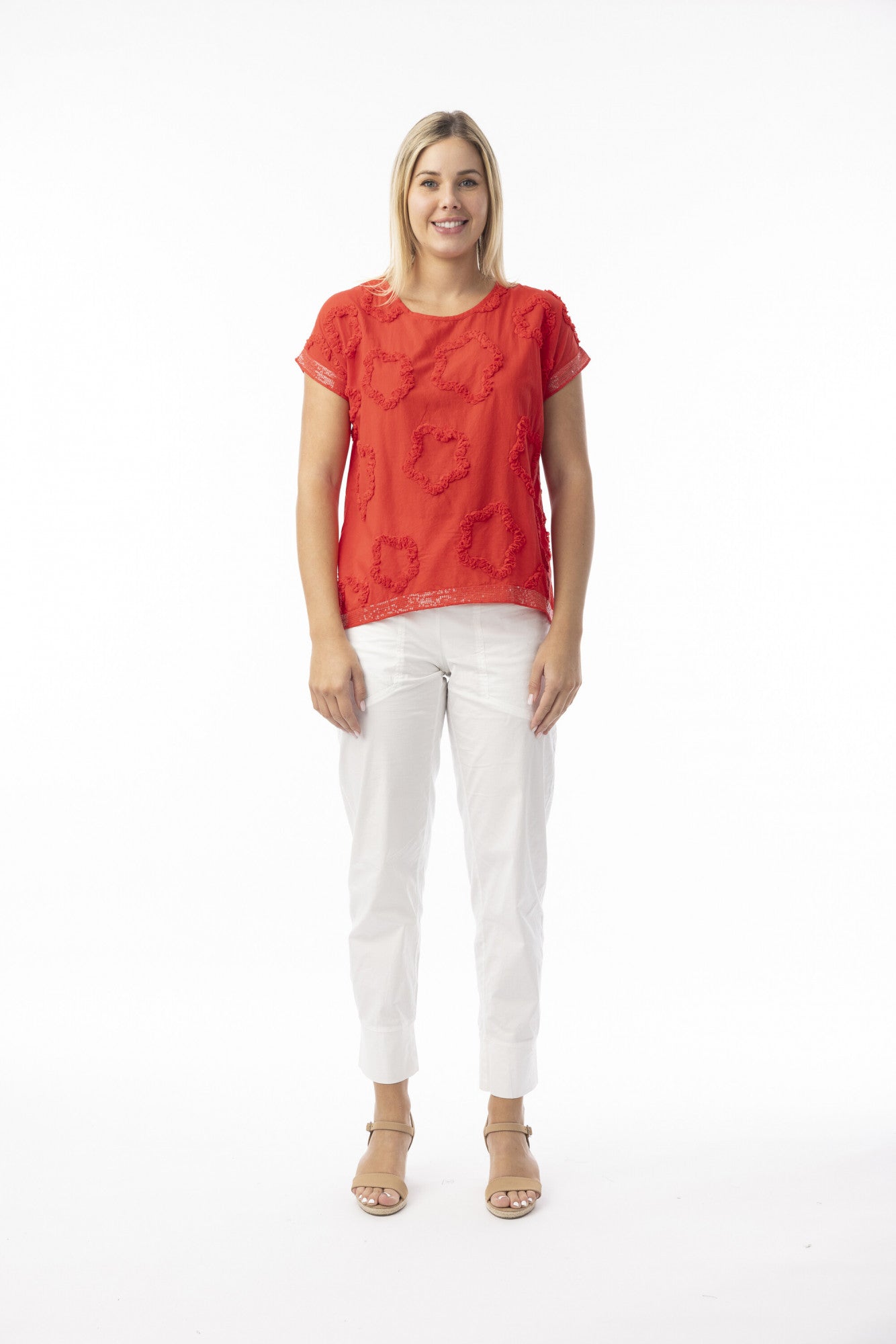 Orientique Starfish Red 42210