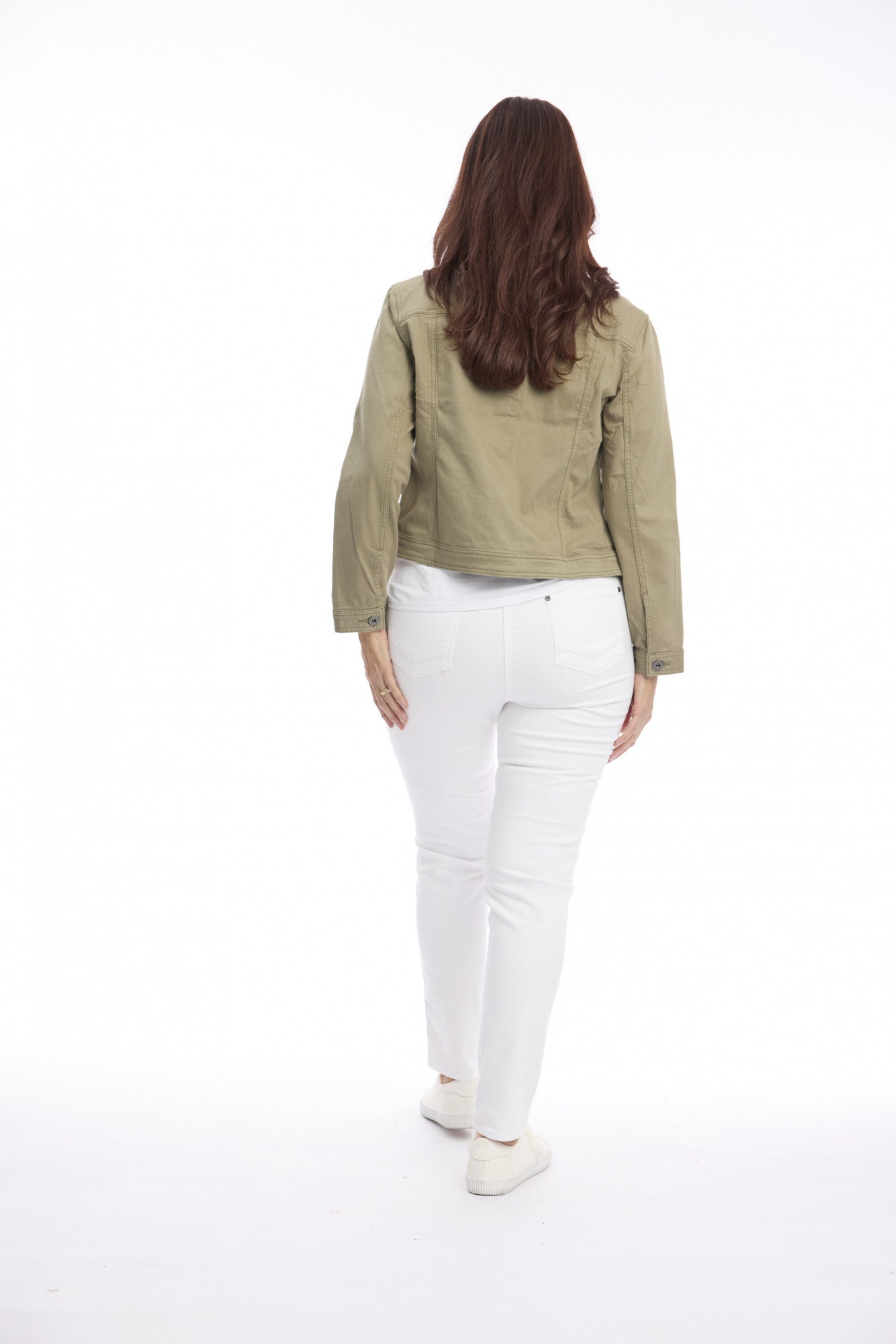 Cafe Latte Olive Jacket CLM117