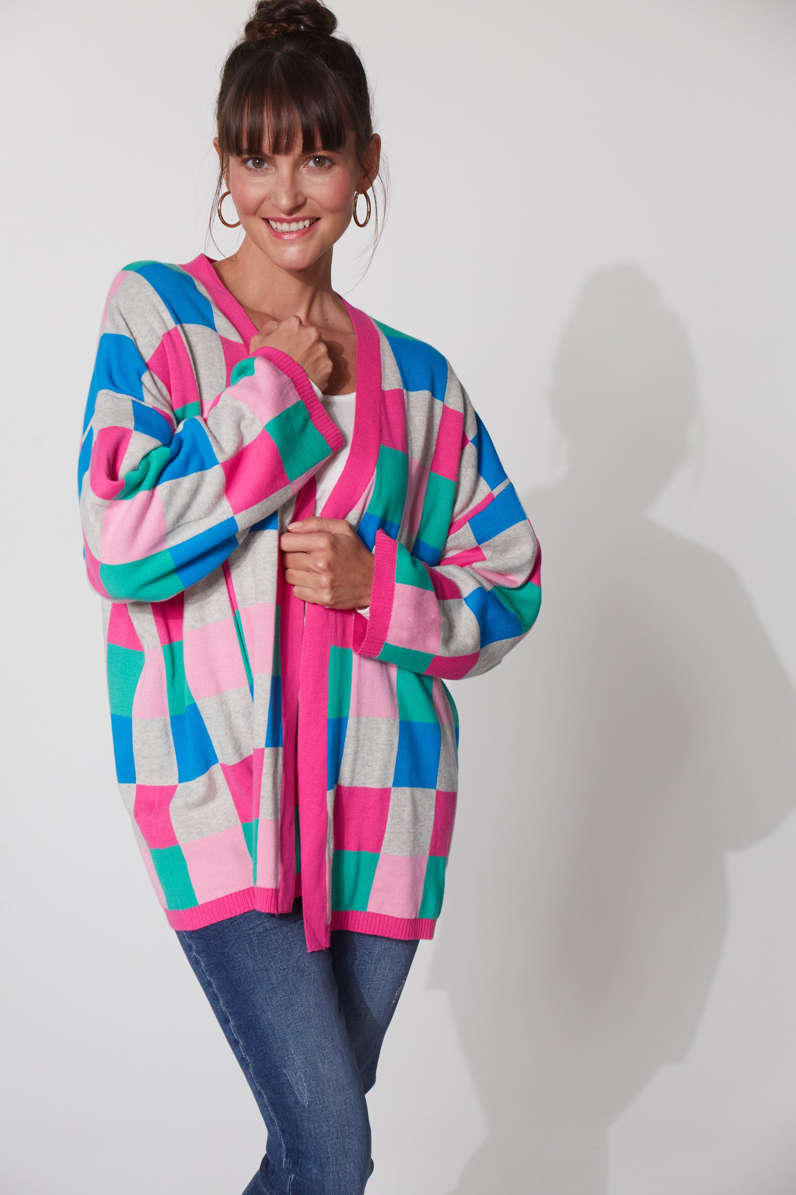 Haven Boden Cardigan Azalea