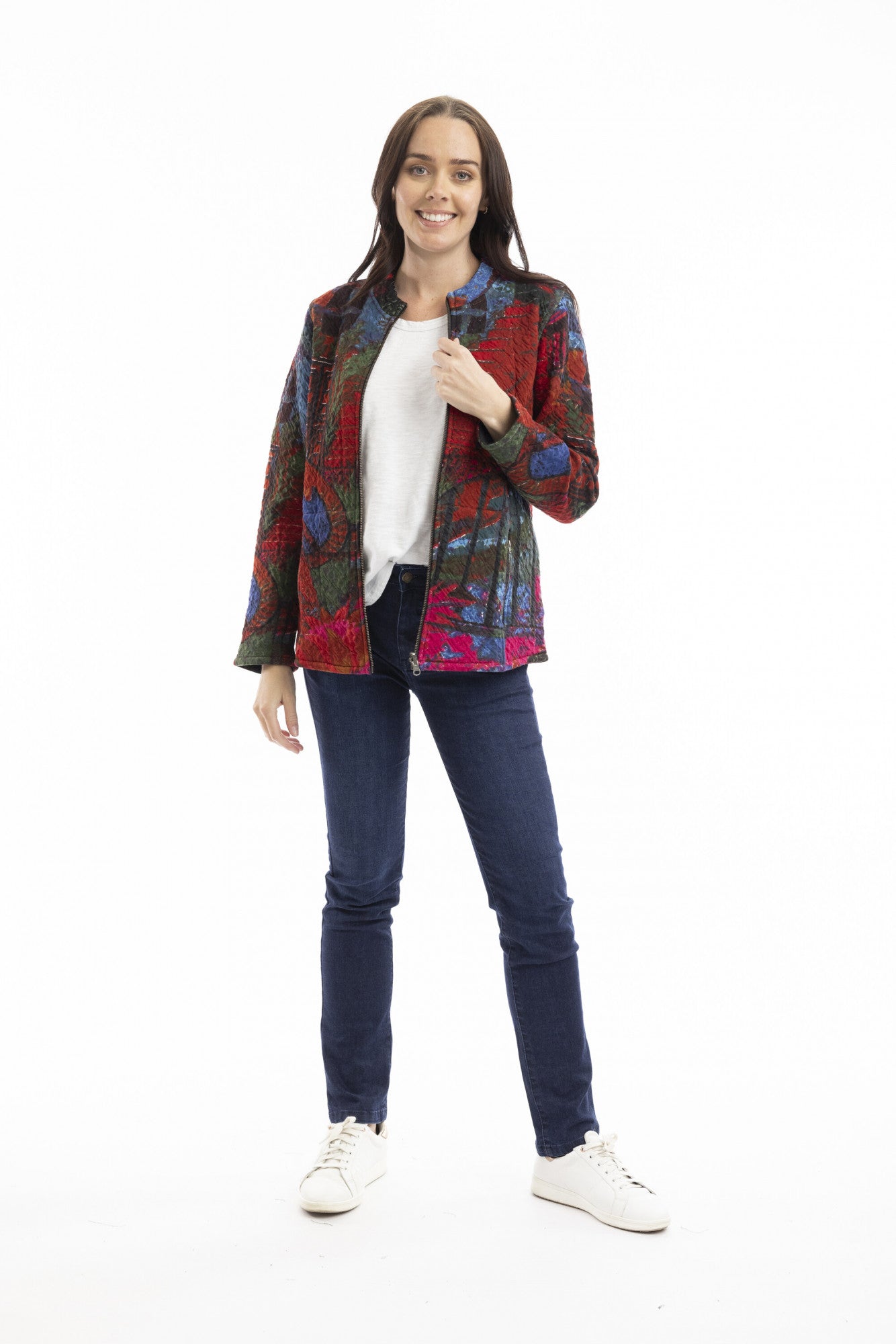 Orientique Jacket Zip Houses 23015