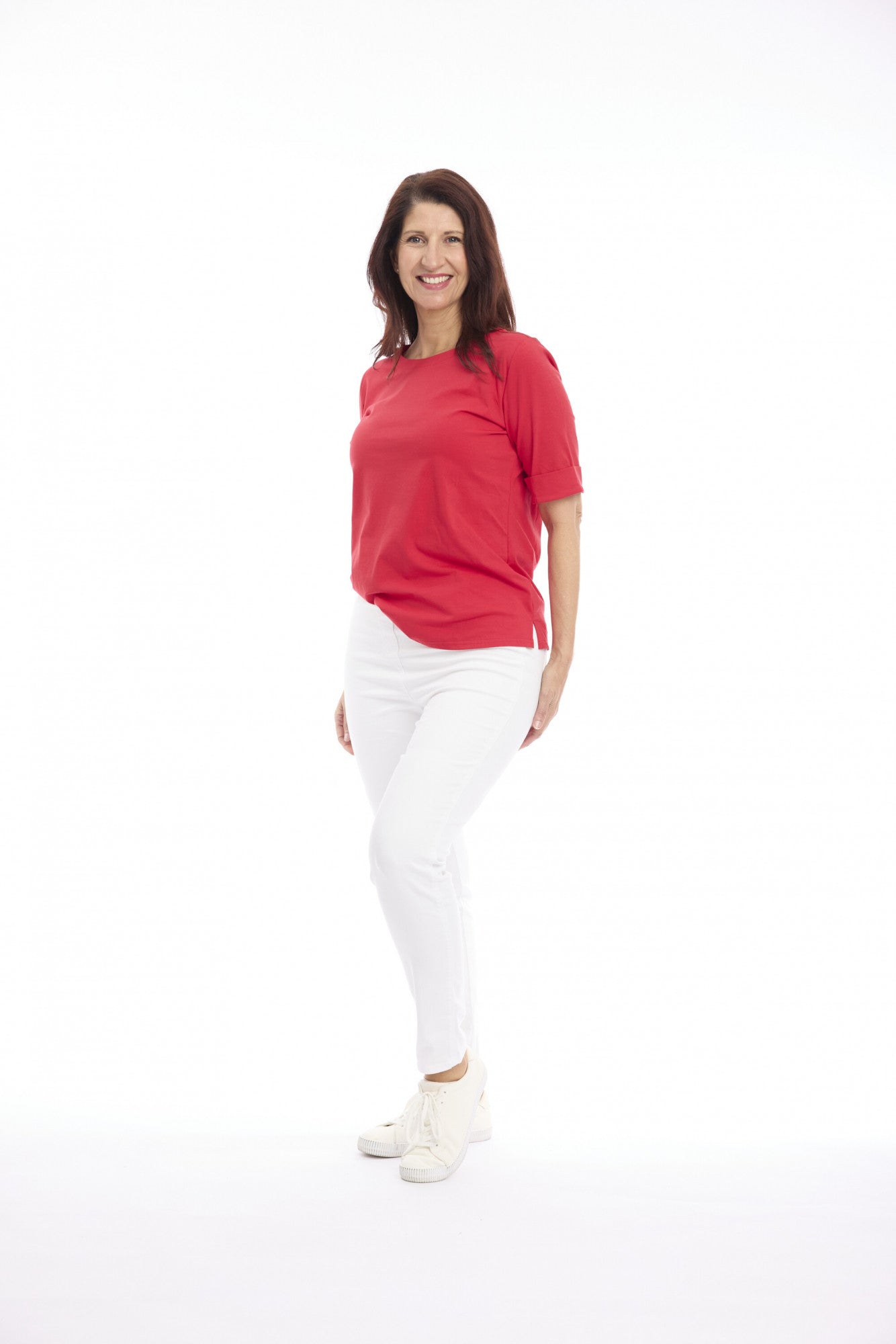 Cafe Latte Red Tee CLM215