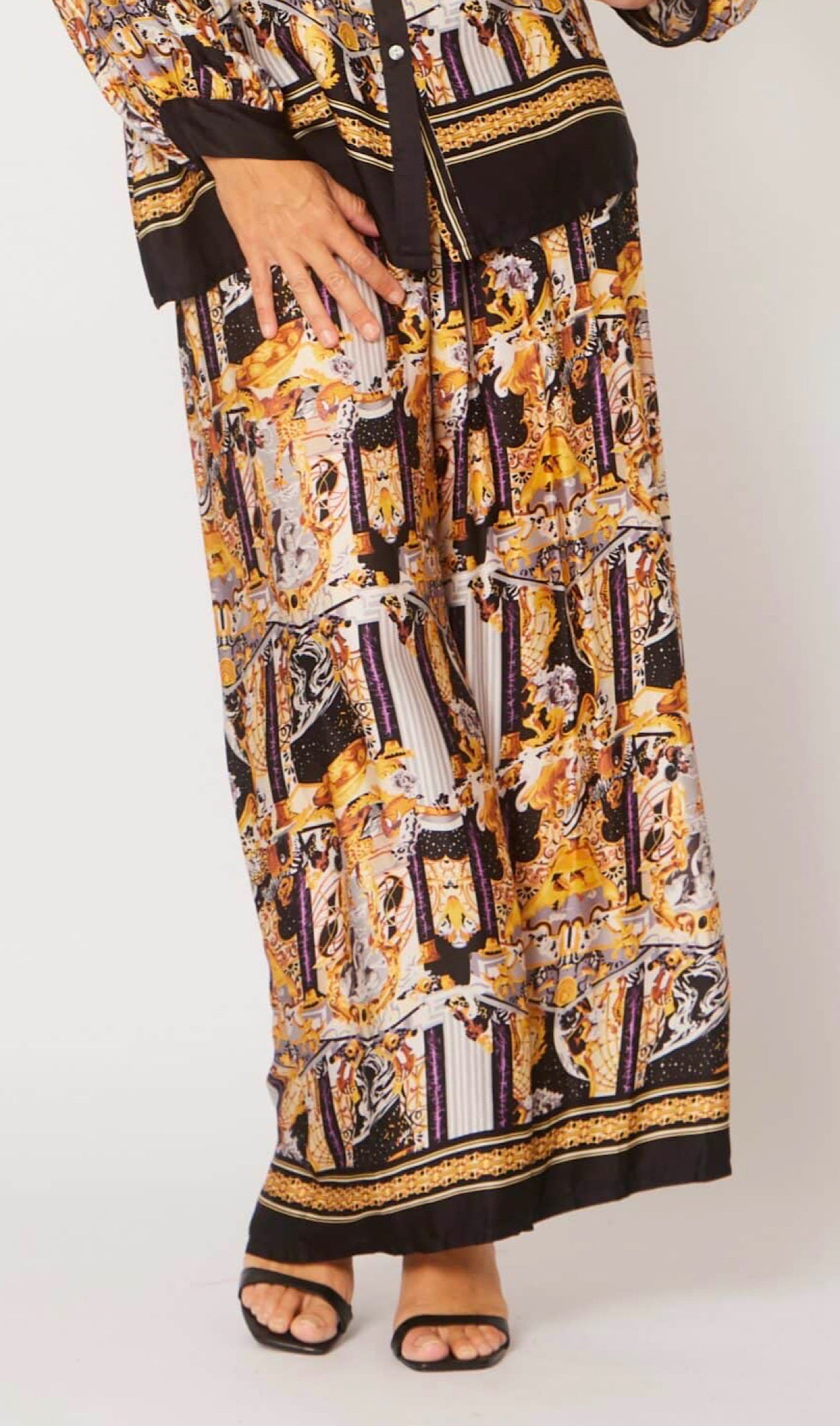 La Strada Black Gold Pant  LSP25-2-310