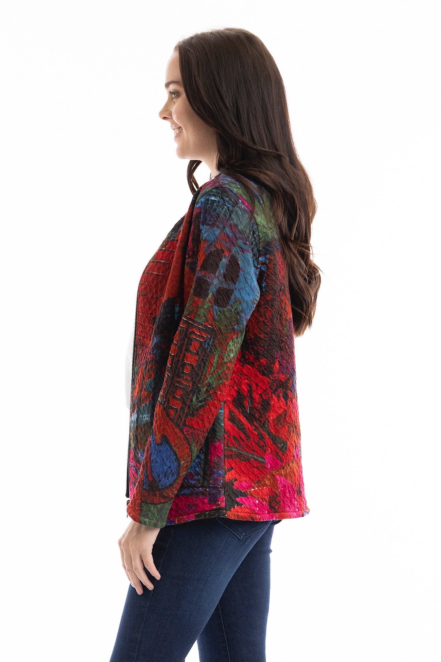 Orientique Jacket Zip Houses 23015
