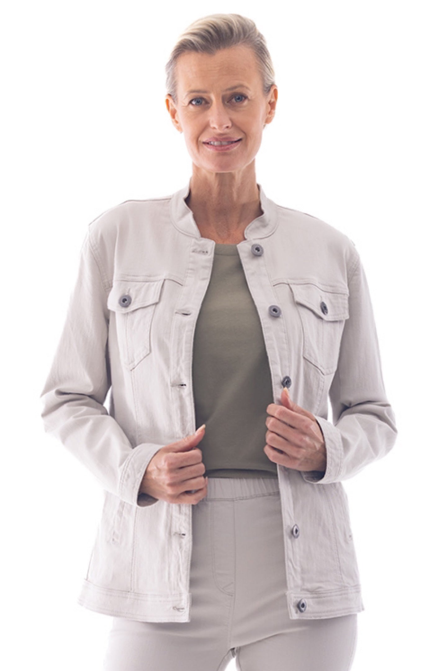 Cafe Latte Jacket Stone CLM414