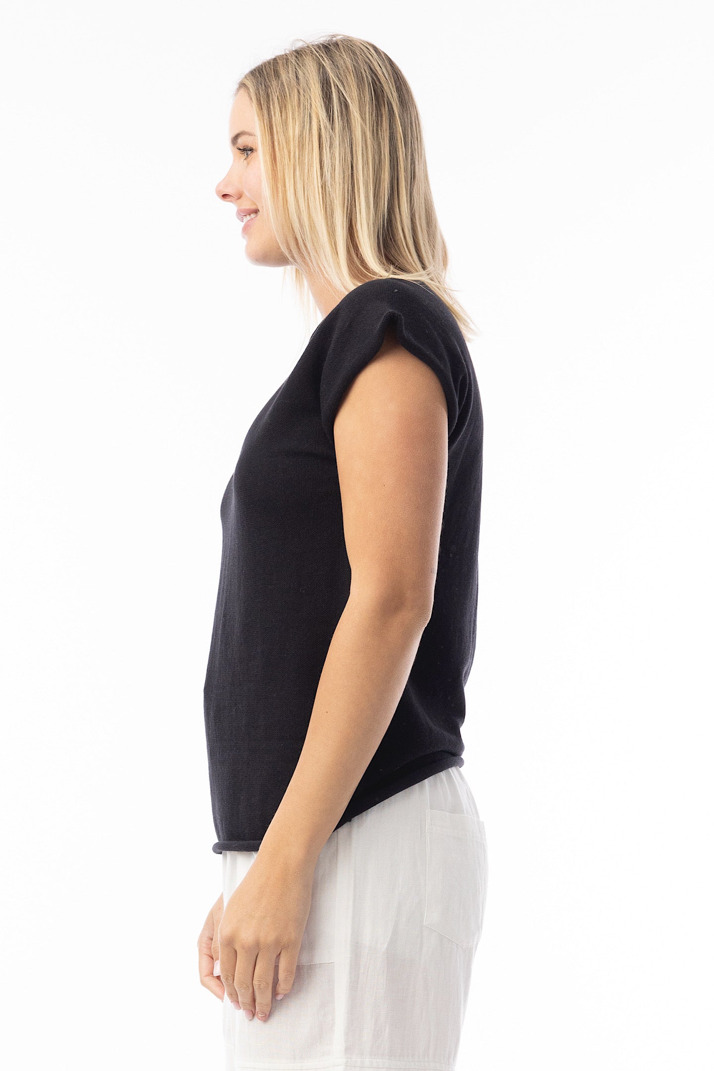 Orientique Black Boatneck 1317