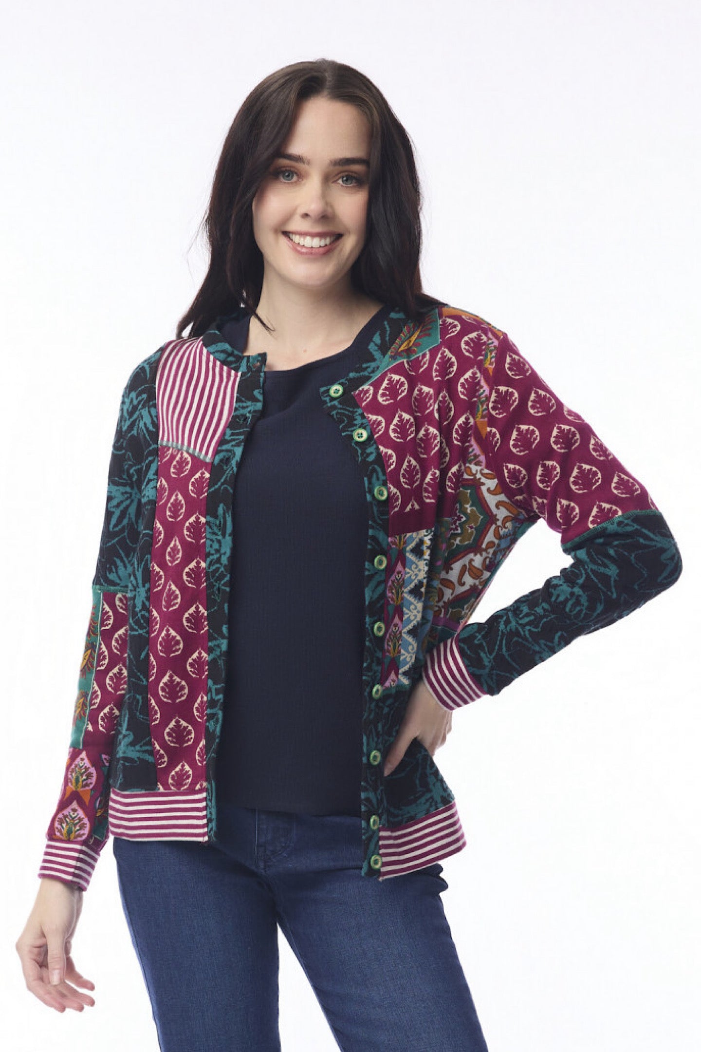 Orientique Prato Cardigan 62774
