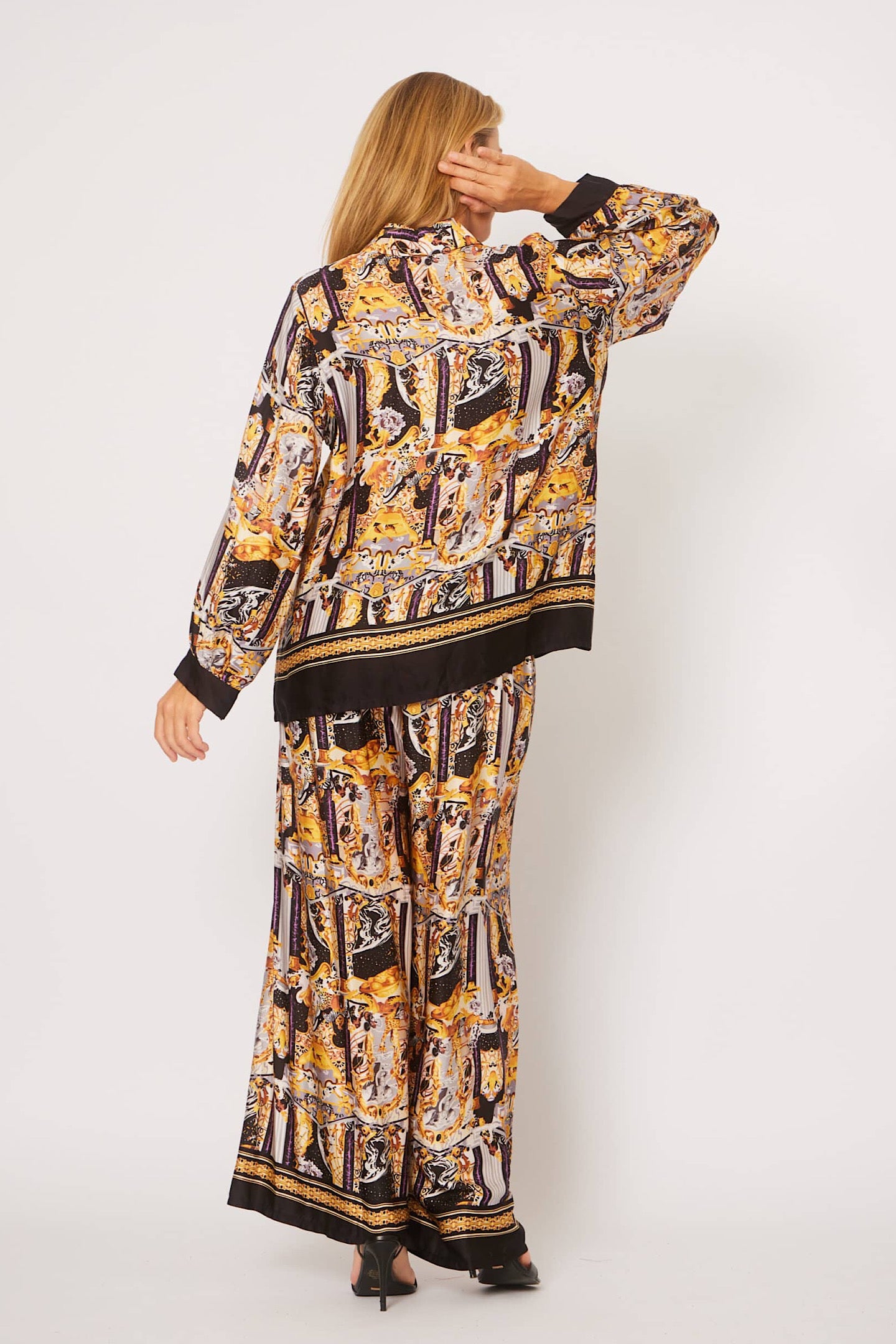 La Strada Black Gold Pant  LSP25-2-310