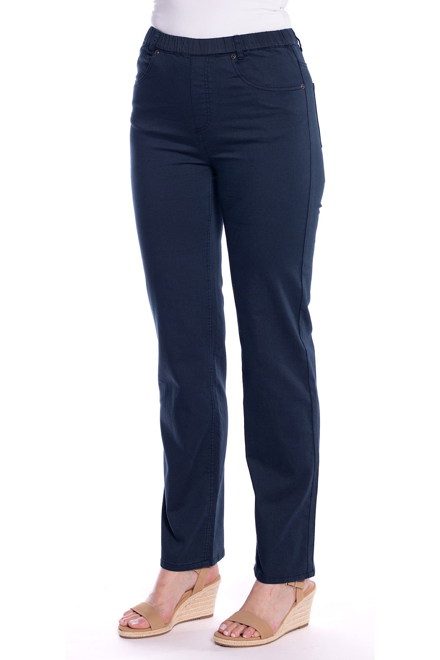 Cafe Latte Navy Pants CLM503