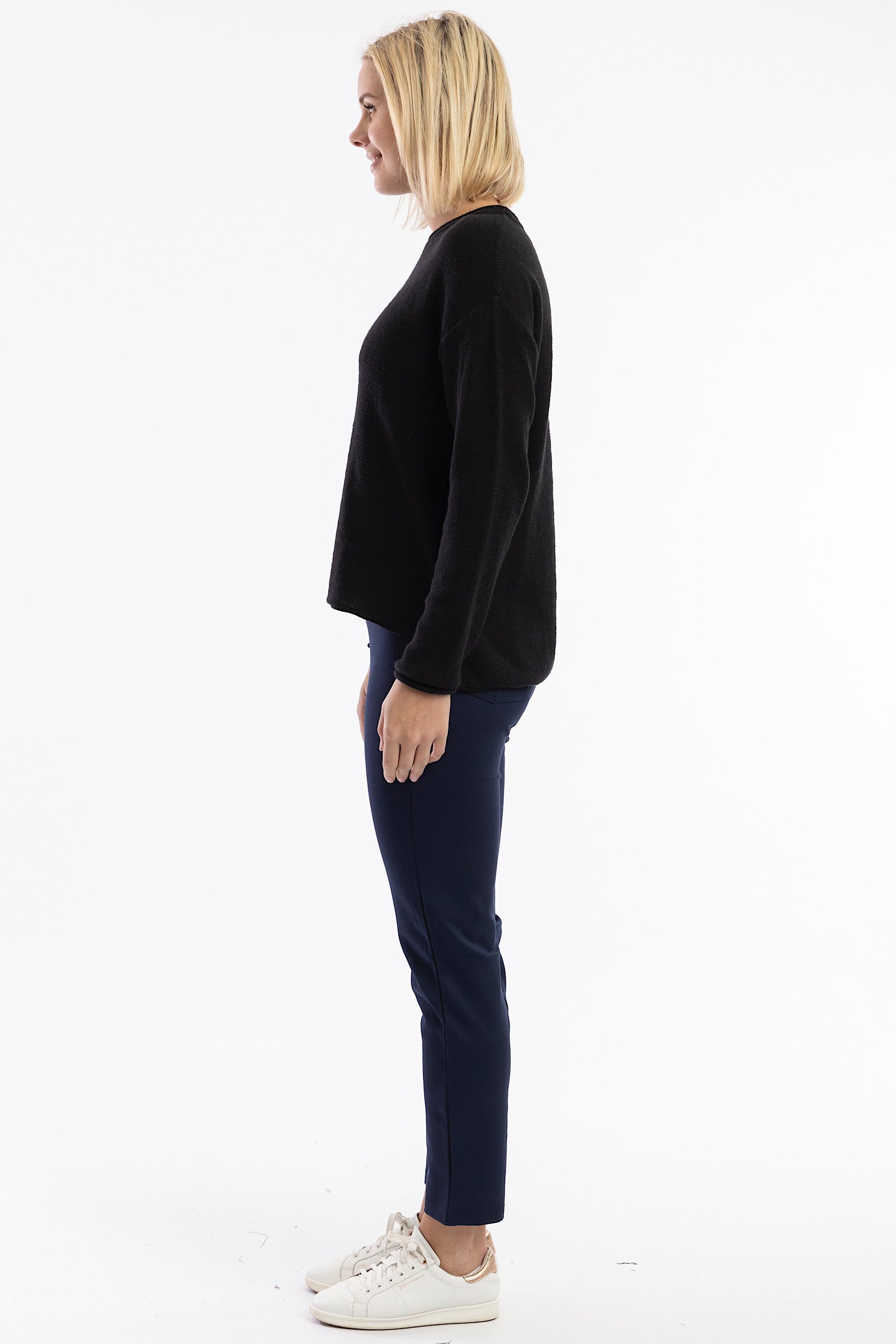 Orientique Ponty Pant Navy 4646